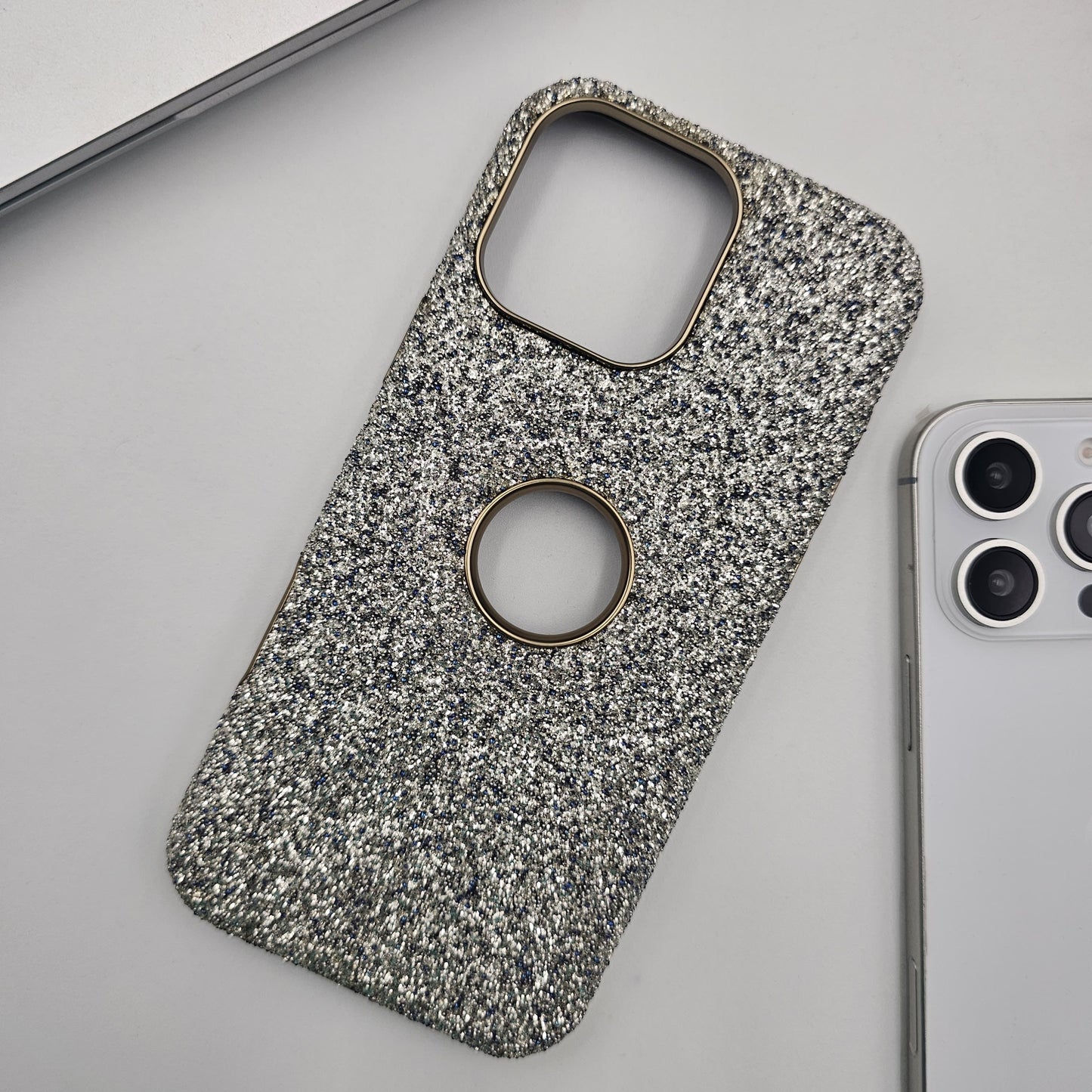 Sparkly Glitter Dust MagSafe Case for iPhone Series | Luxury Diamond Feel Protective Back Cover