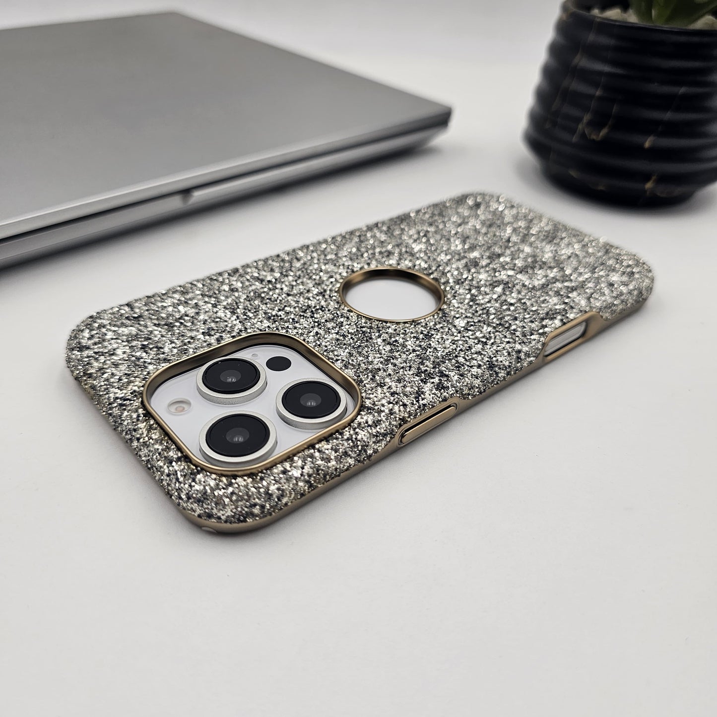Sparkly Glitter Dust MagSafe Case for iPhone Series | Luxury Diamond Feel Protective Back Cover