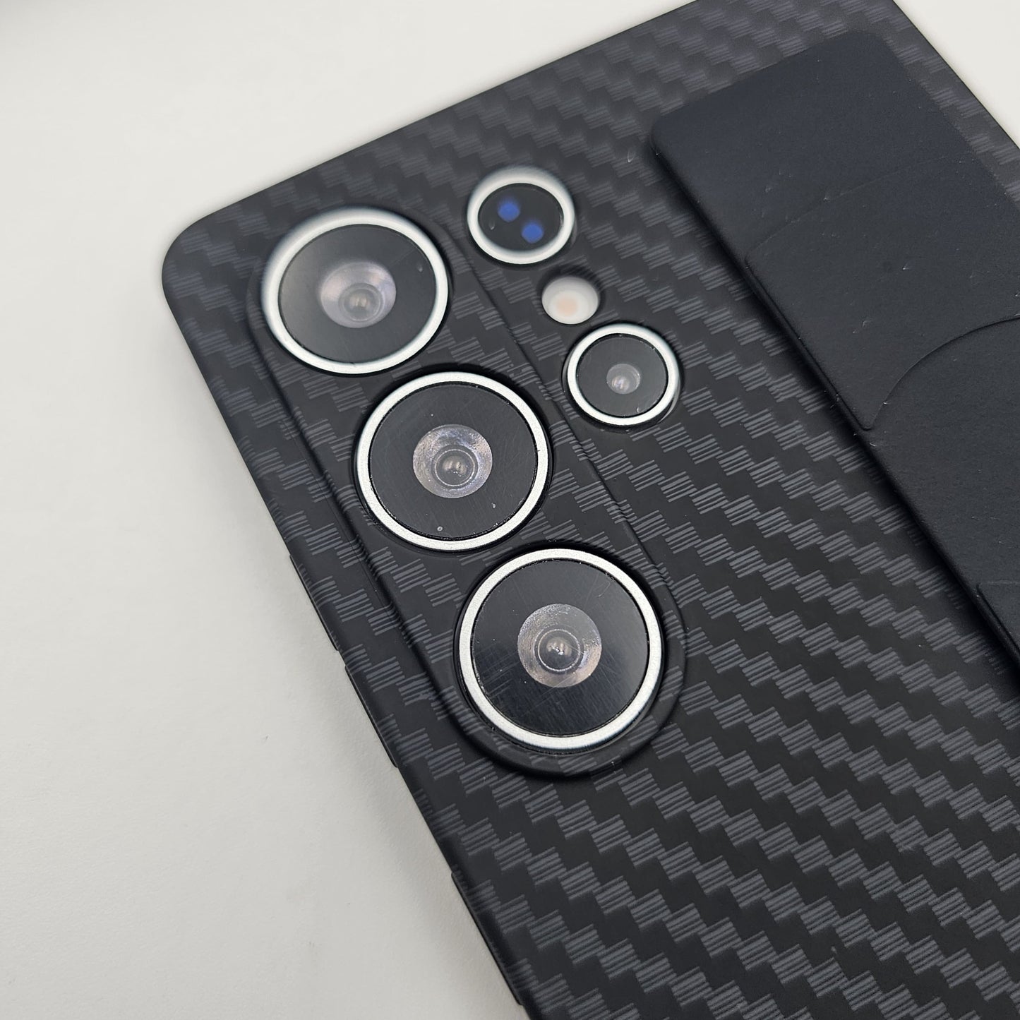Samsung Galaxy S24 Ultra Carbon Fibre Wristband Camera Protection Case