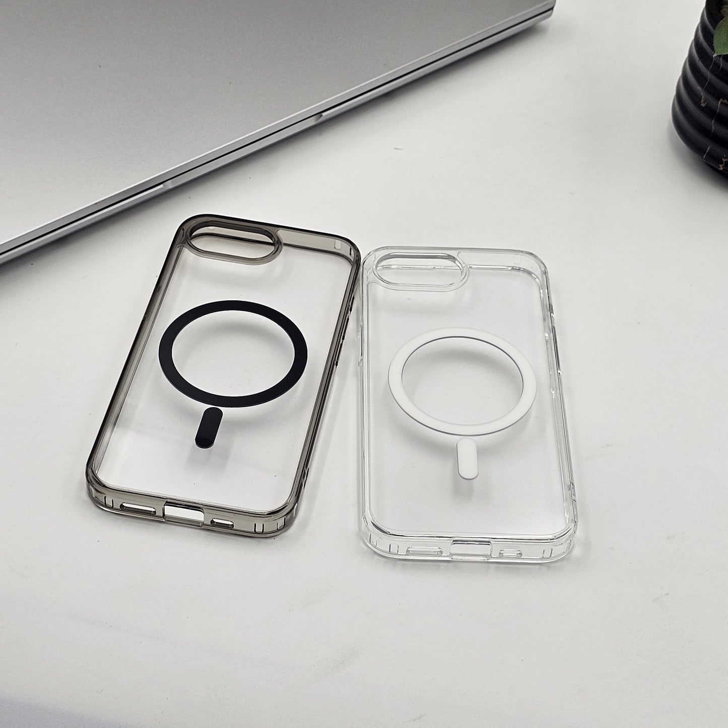 iPhone 16E Crystal Clear Magnetic Magsafe Transparent Case