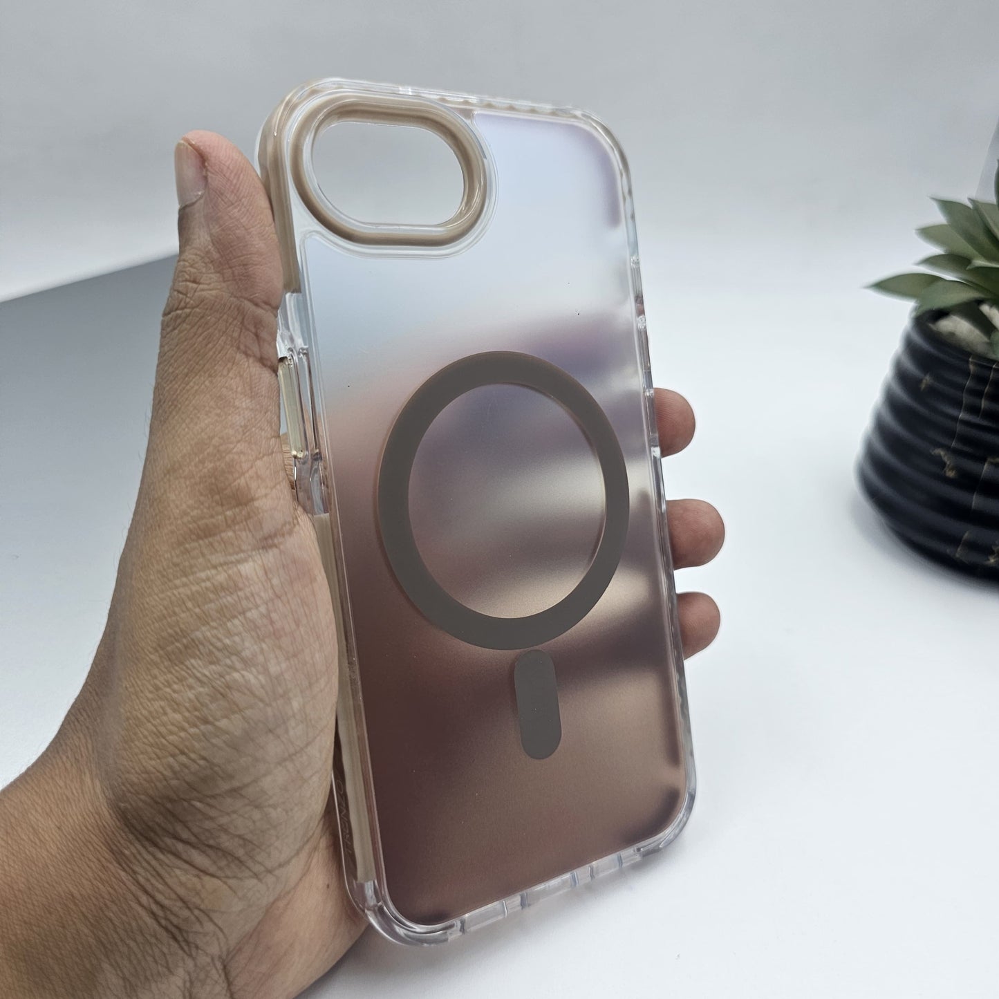 iPhone 16E Non Yellow OG Gradual Premium Matte Magsafe Case