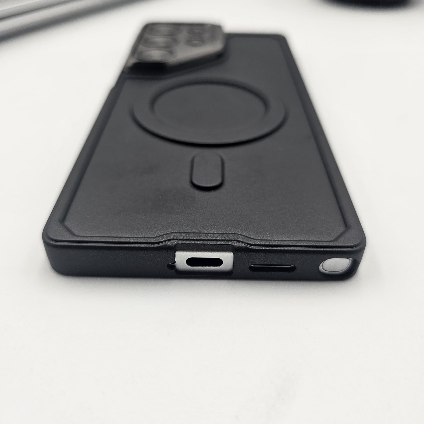 Samsung Galaxy S25 Ultra Metal Camera Kickstand Magnetic Magsafe Case