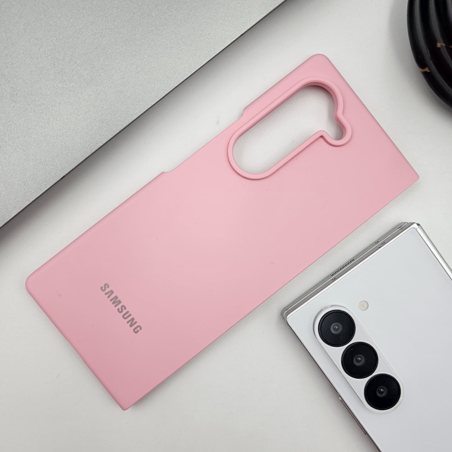 Silicone Case with Silk Feel for Samsung Galaxy Z Fold 6 | Velvet Inner Lining