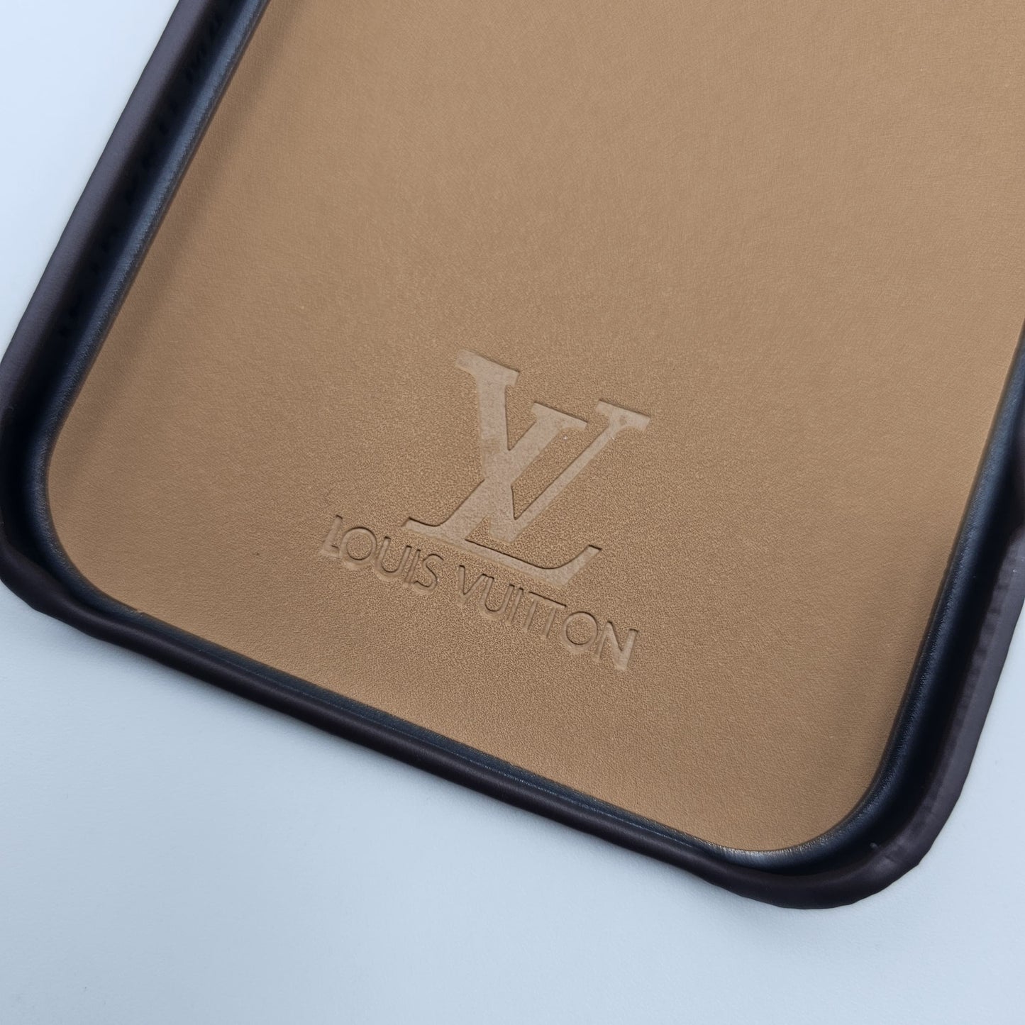 iPhone Luxury Brand Small Pattern PU Leather Case