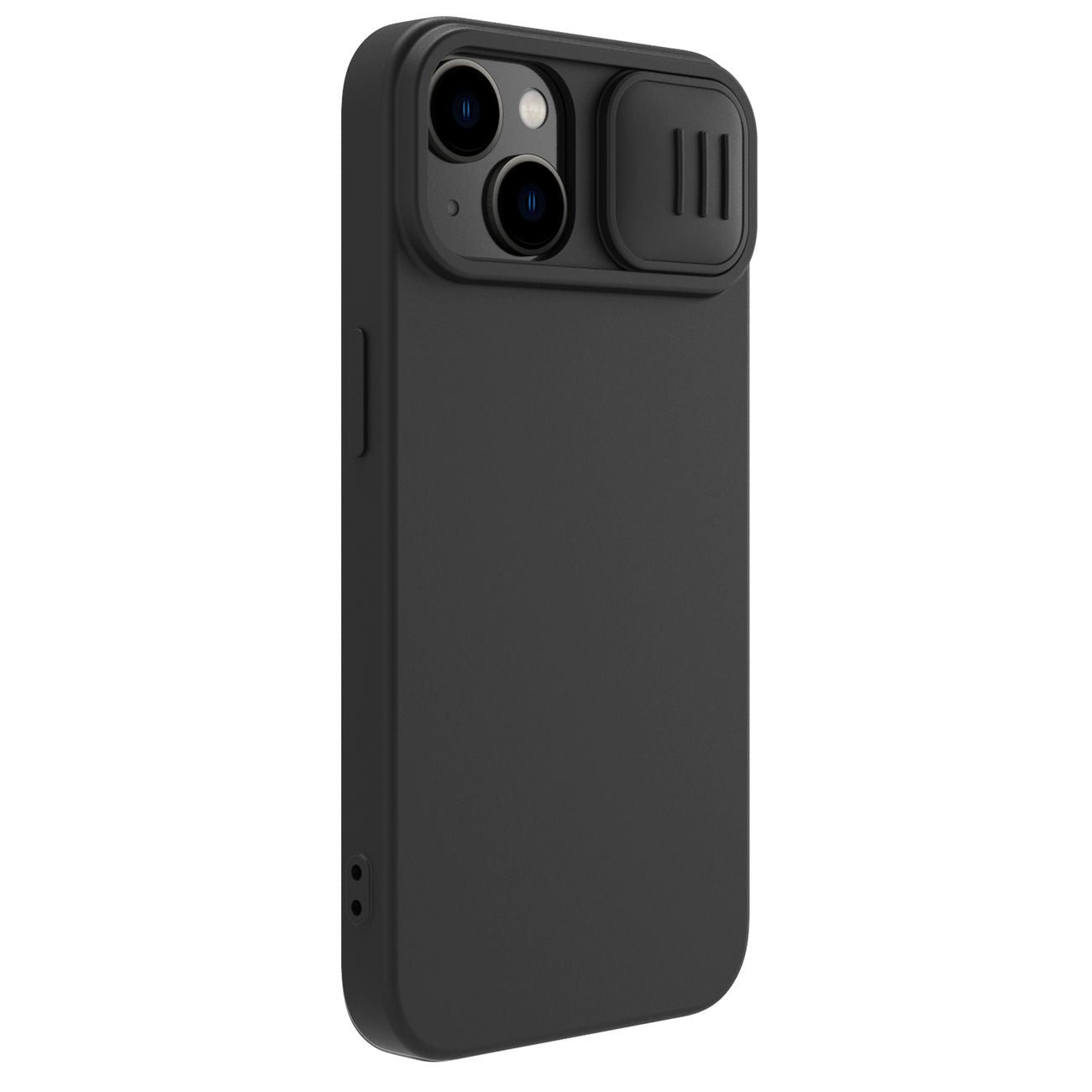 iPhone 15 Pro Series Nillkin CamShield Silky Silicone Case Cover Black Clearance Sale