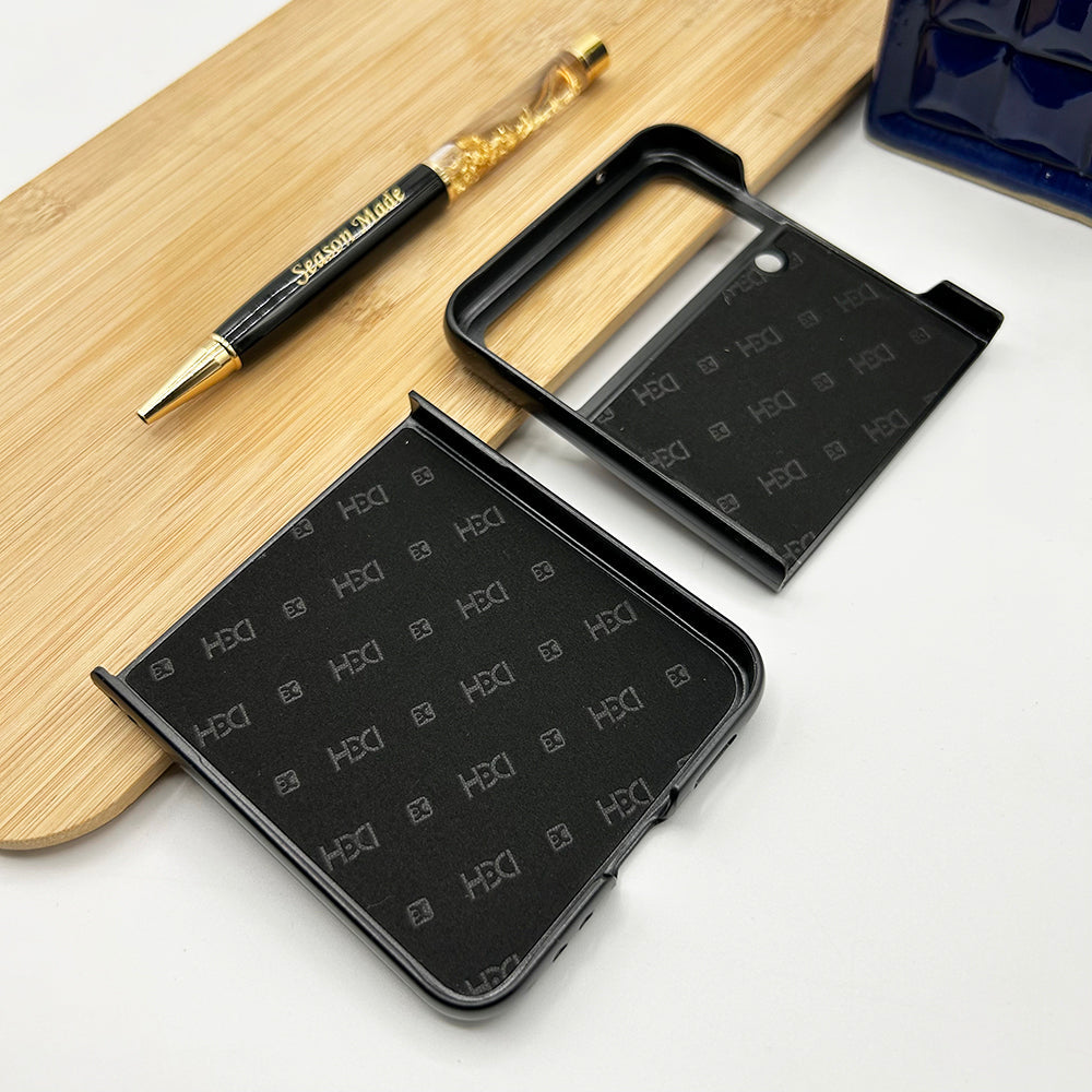 Samsung Galaxy Z Flip 4 PU Leather Stitch Design Case Cover Clearance Sale