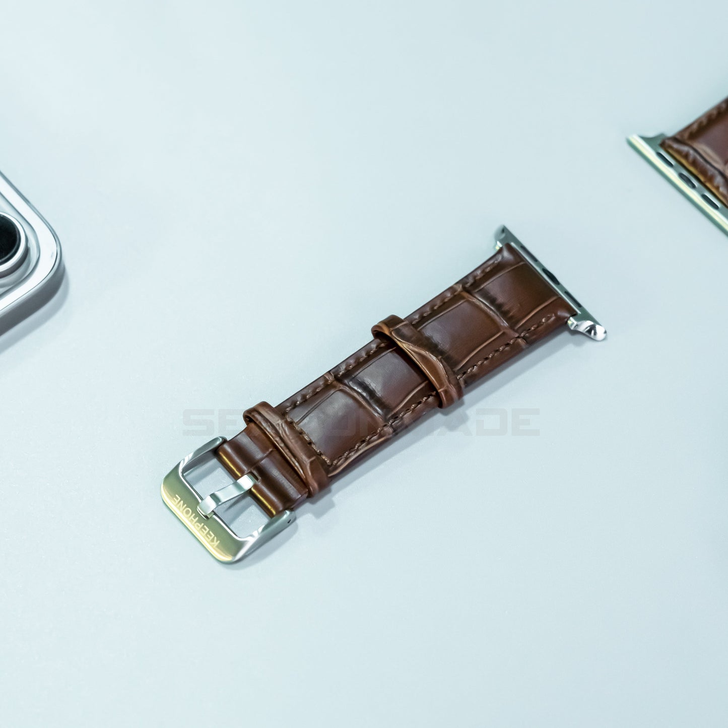 Apple Watch Genuine Brown Leather Strap Series 1 2 3 4 5 6 7 8 9 SE 7 8 9 SE SE 2 Gen Ultra/Ultra 2