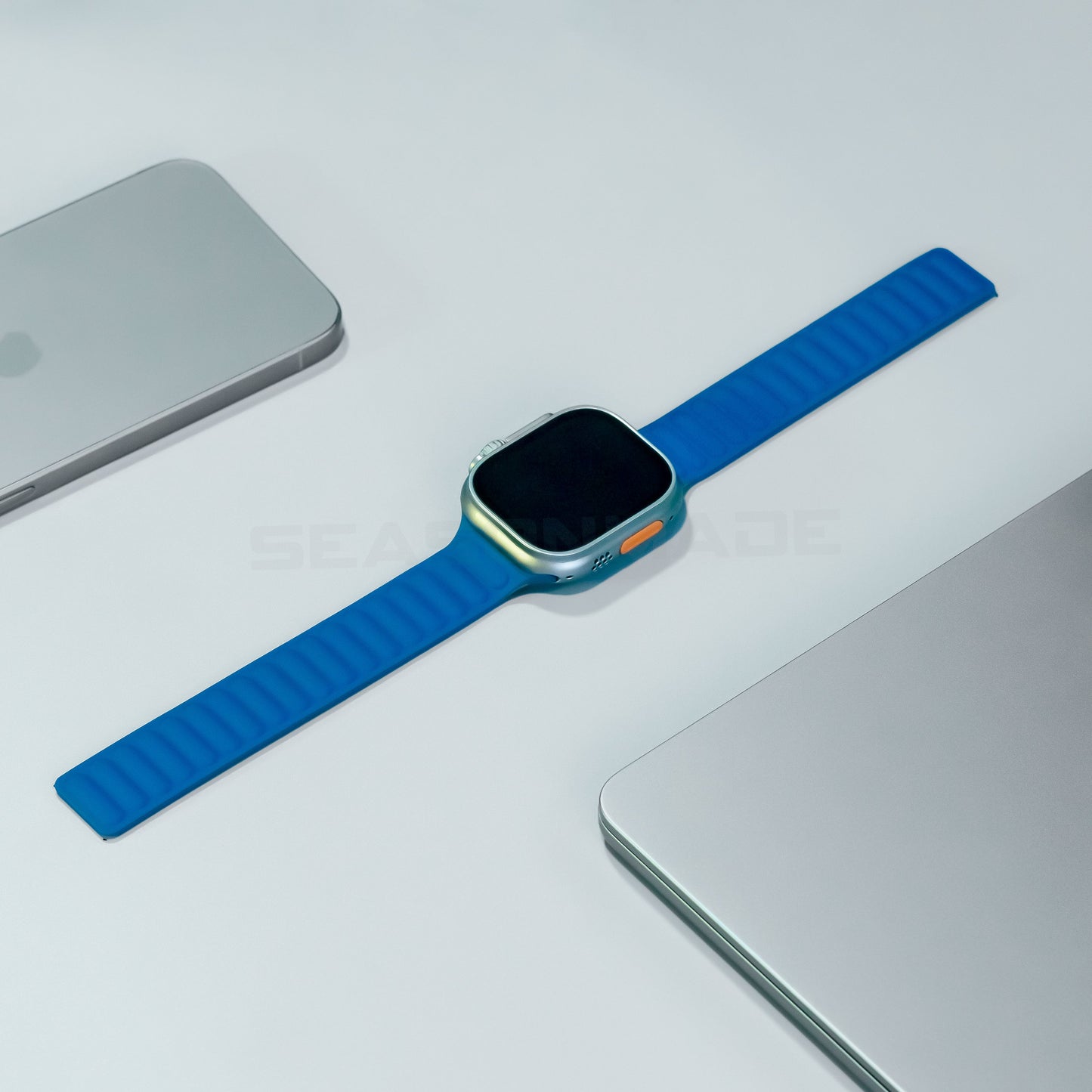 Apple Watch Premium Silicone Magnetic Band Series 4 5 6 7 8 9 SE SE 2 Ultra Ultra 2