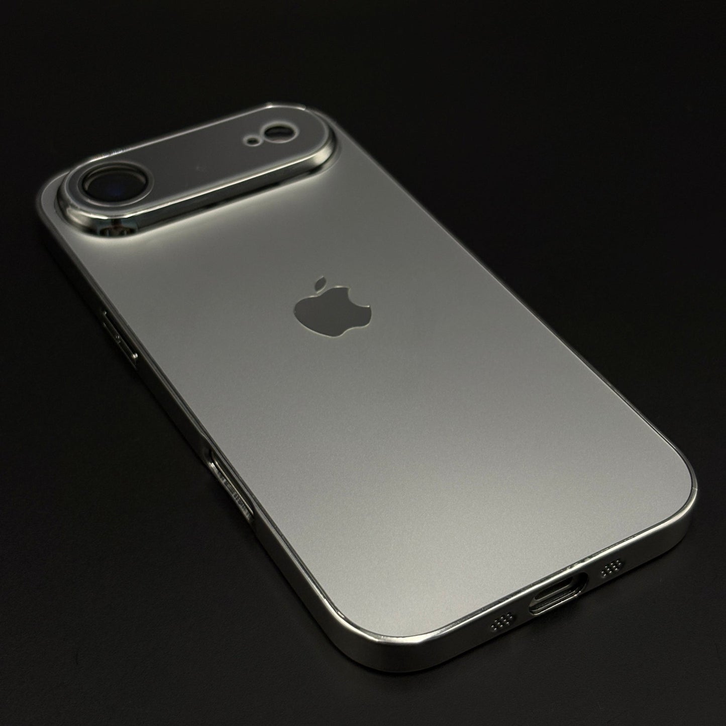 Luxury Backplane Glass Chromatic Lens Shield Case for iPhone 17 Air