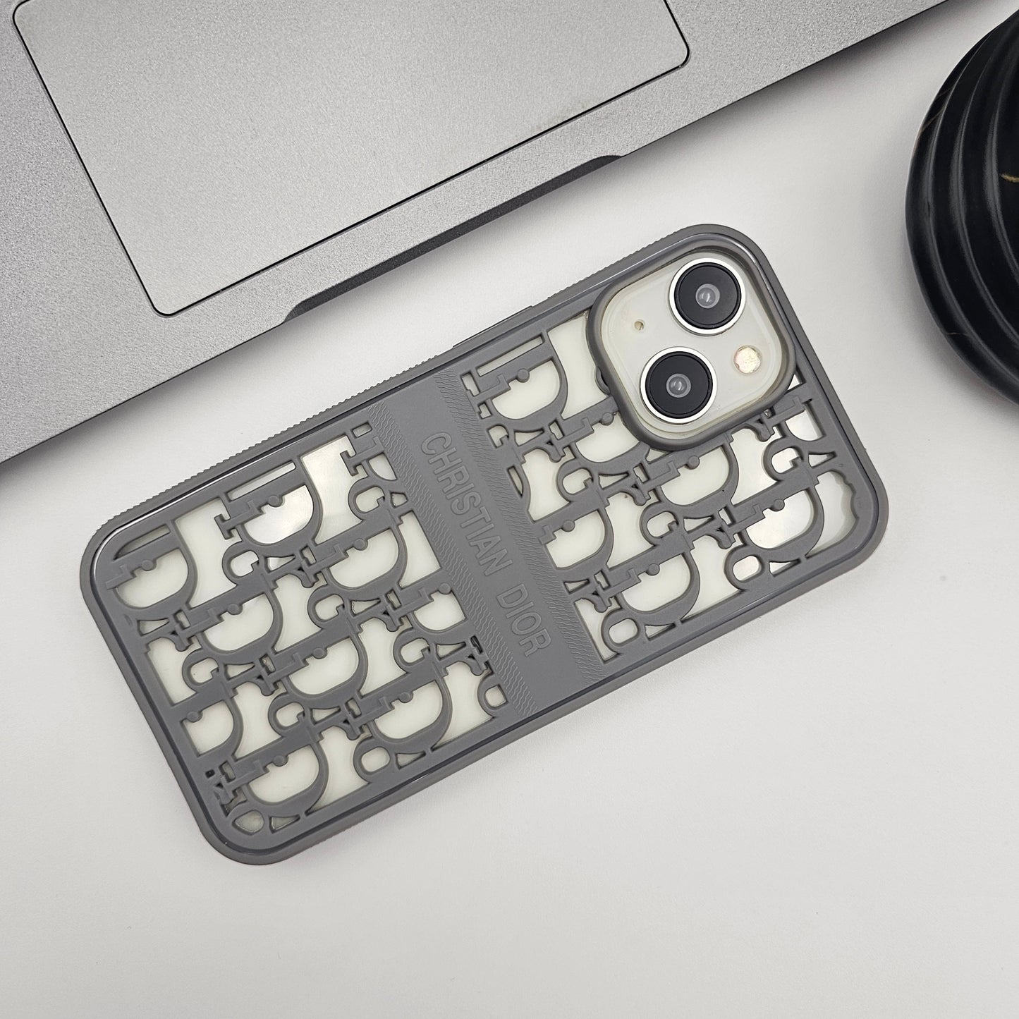 iPhone Luxury Brand CD Letter Hollo Case Cover
