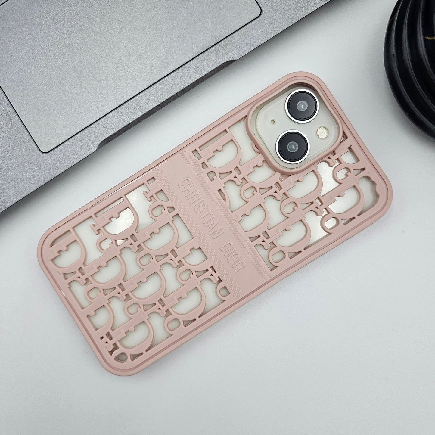 iPhone 15 Series CD Letter Hollo Case