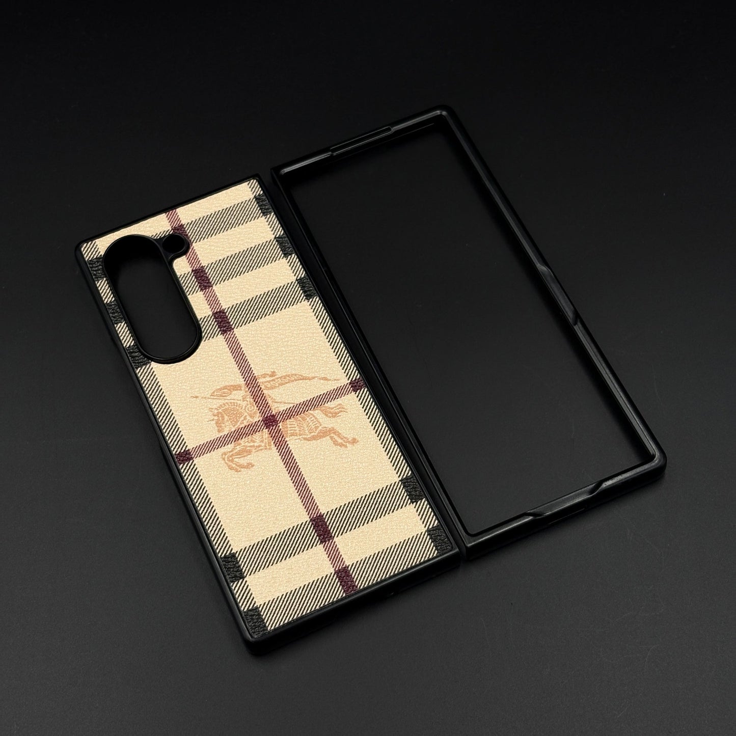 BBRY Fashion PU Leather Case for Samsung Galaxy Z Fold 5 | Luxury Designer Protective Cover