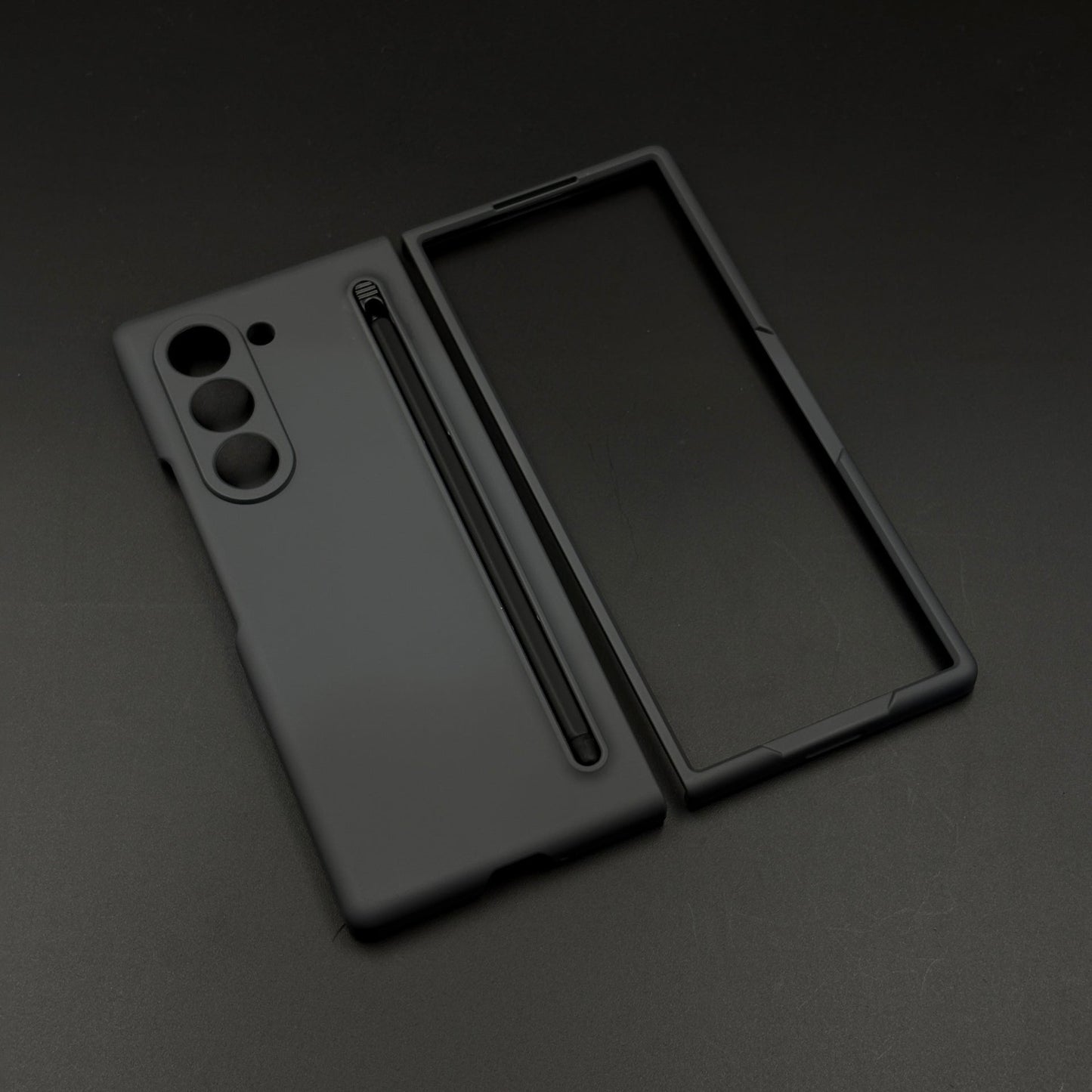 Ultra Slim Case with Pen for Samsung Galaxy Z Fold 6 | Soft Matte Finish | Built-In Pen Slot
