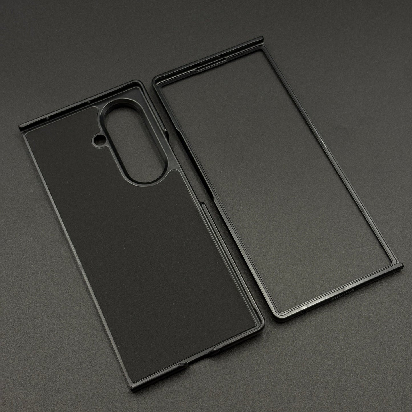 Luxury GG Pattern Leather Feel Case for Samsung Galaxy Z Fold 6 | Designer-Inspired Premium Back Cover