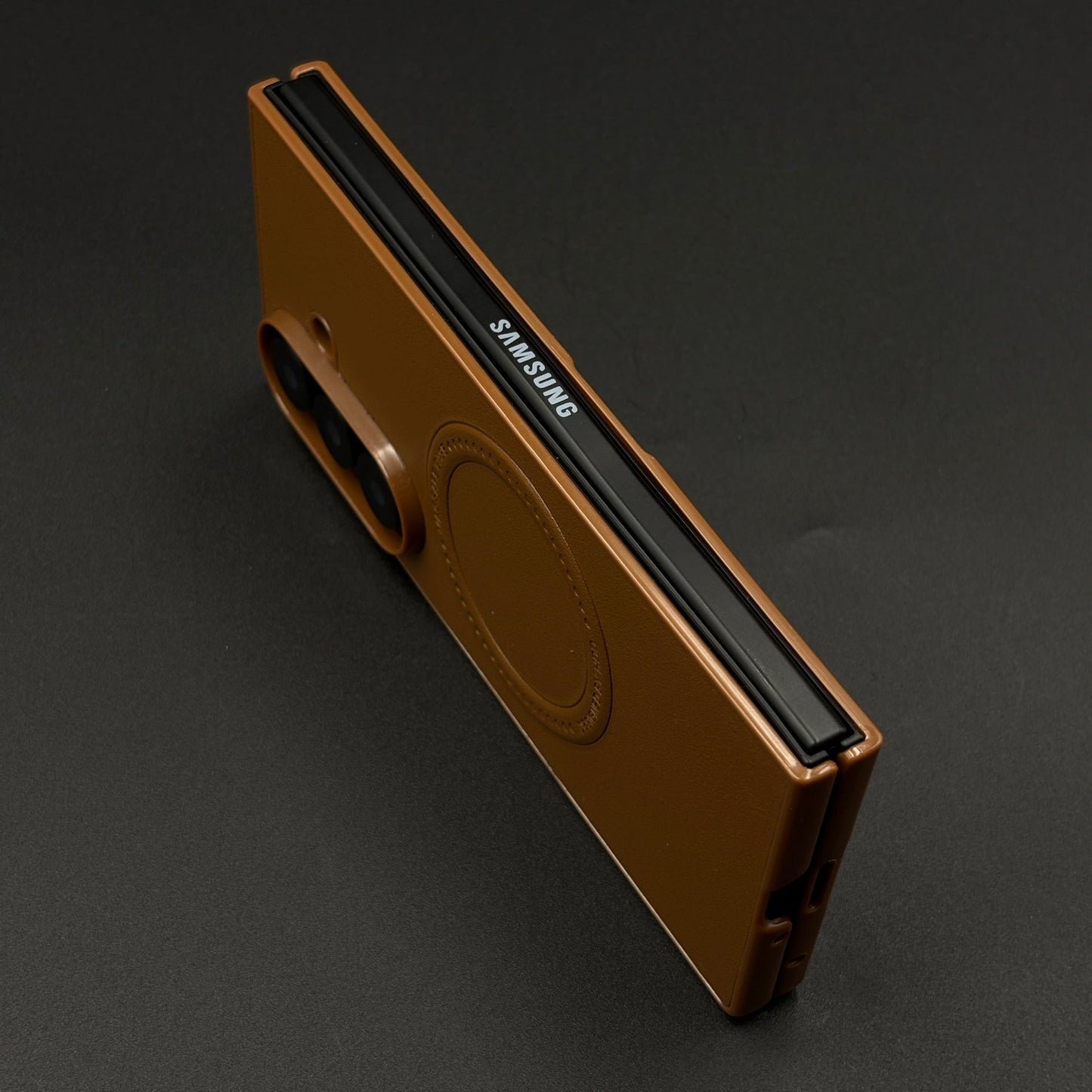 PU Leather Case MagSafe Compatible for Samsung Galaxy Z Fold 7 | Premium Slim Protection