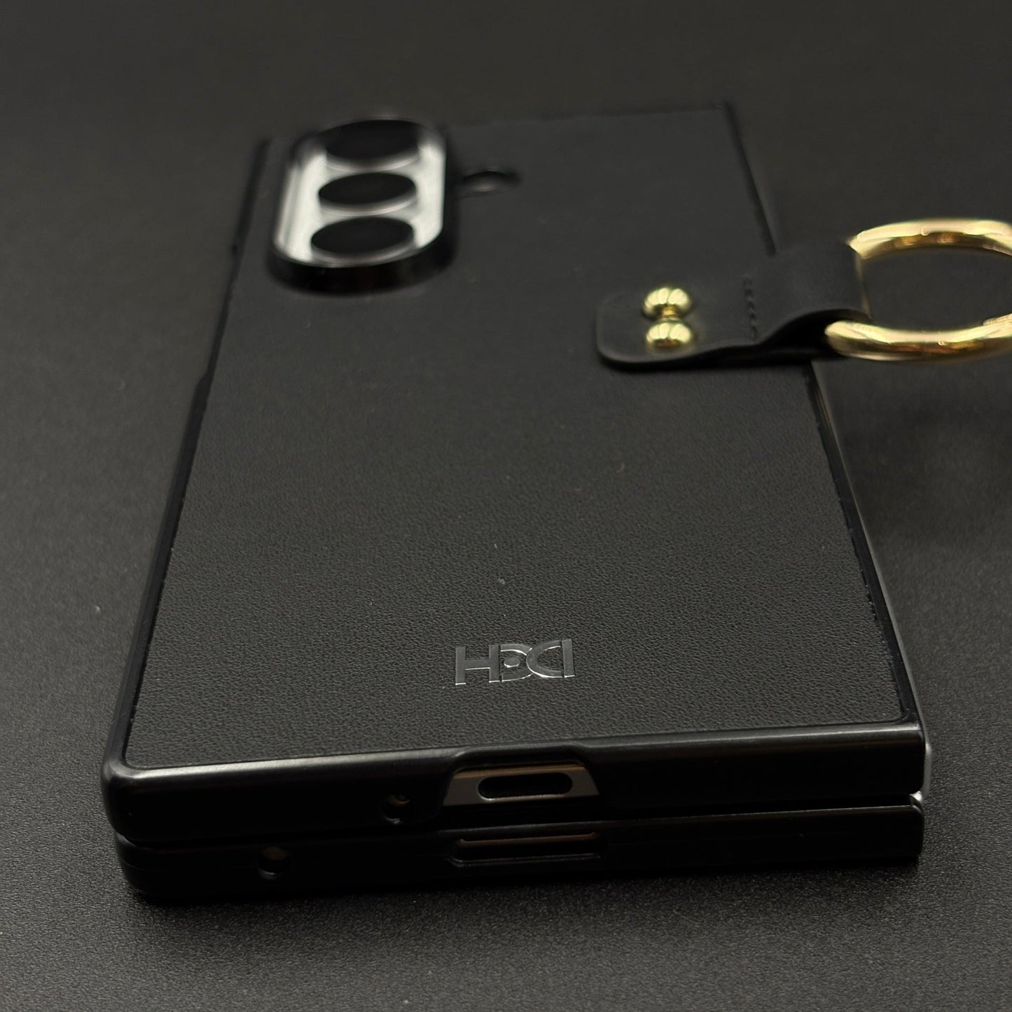 PU Leather Case For Samsung Galaxy Z Fold 6 | Elegant Ring Holder | Slim Protection