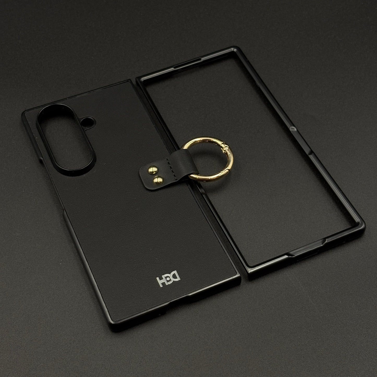 PU Leather Case For Samsung Galaxy Z Fold 6 | Elegant Ring Holder | Slim Protection