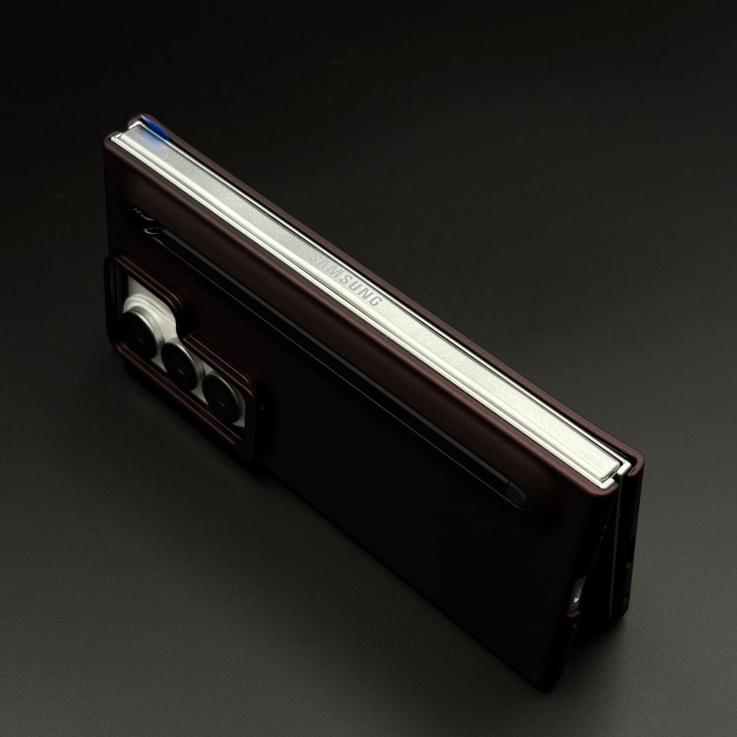 Matte Case with Pen Slot & Front Screen Protector for Samsung Galaxy Z Fold 6