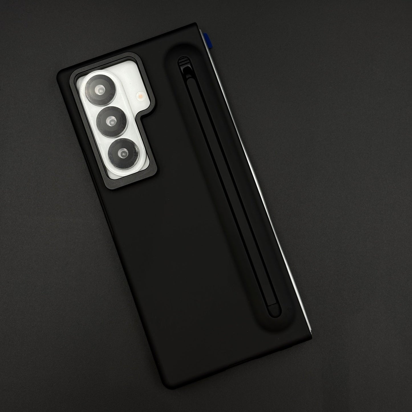 Matte Case with Pen Slot & Front Screen Protector for Samsung Galaxy Z Fold 7