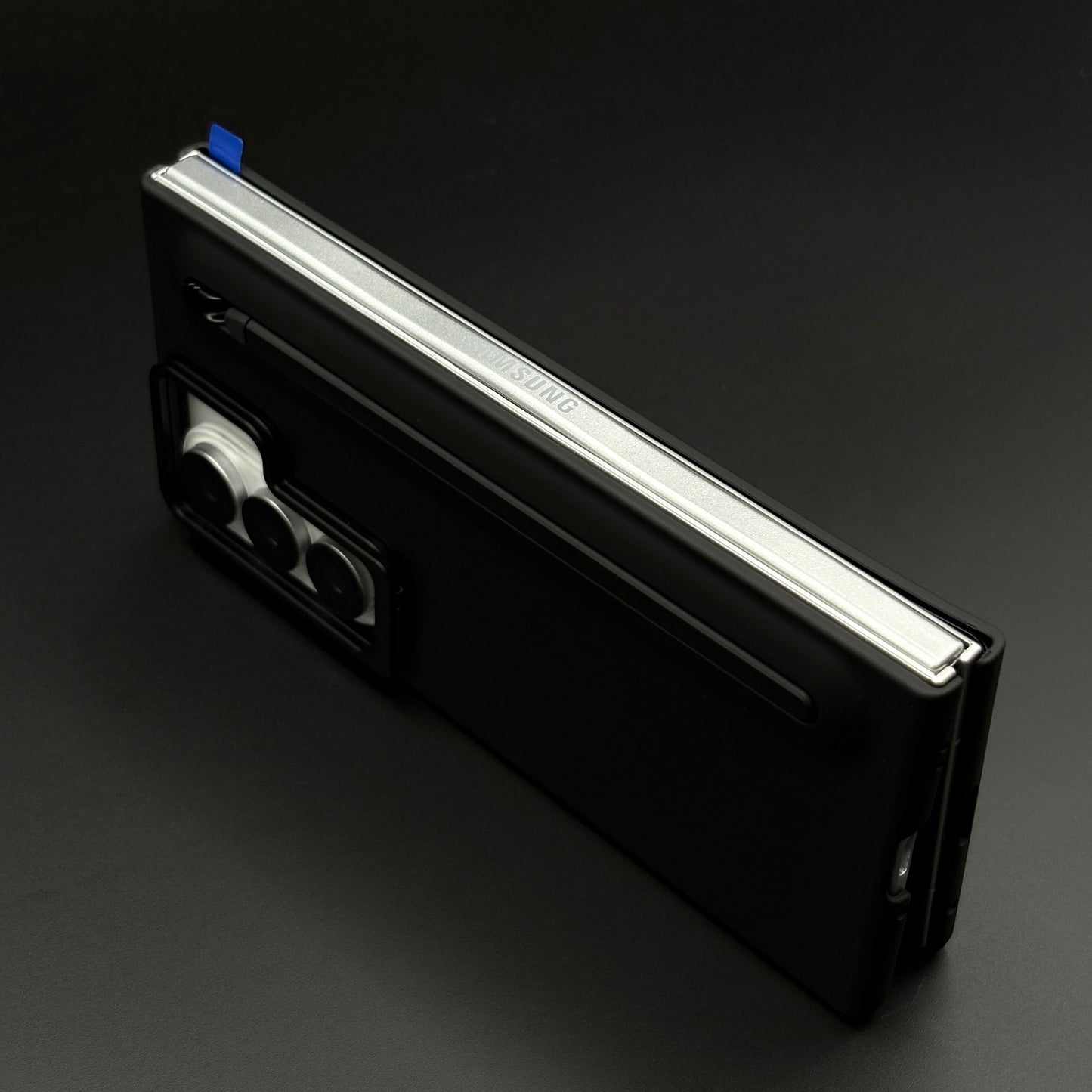 Matte Case with Pen Slot & Front Screen Protector for Samsung Galaxy Z Fold 7