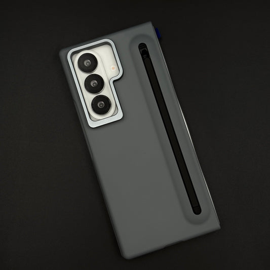 Matte Case with Pen Slot & Front Screen Protector for Samsung Galaxy Z Fold 6