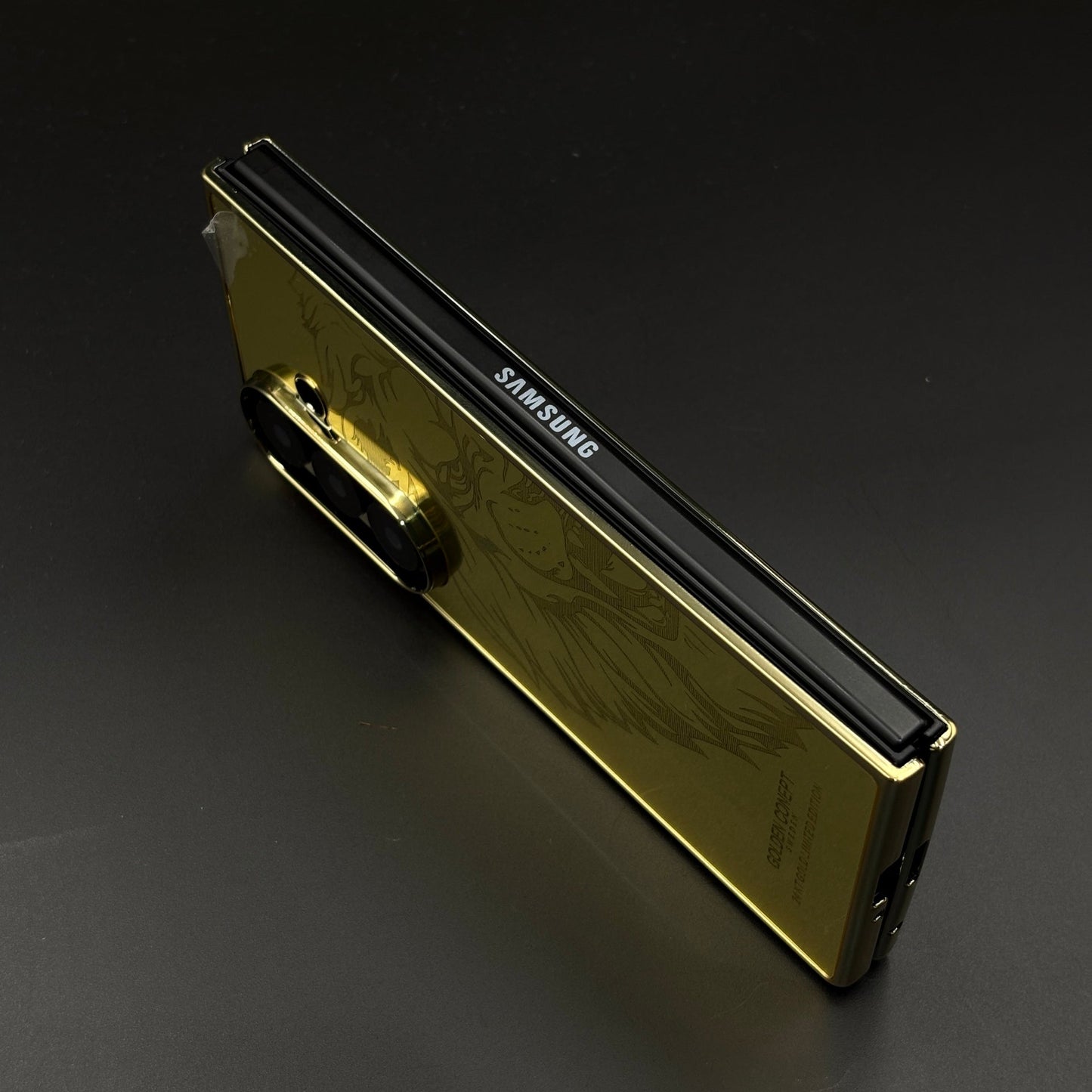 Handcrafted 24K Gold Plated Case for Samsung Galaxy Z Fold 7 | Luxury Limited Edition Cover
