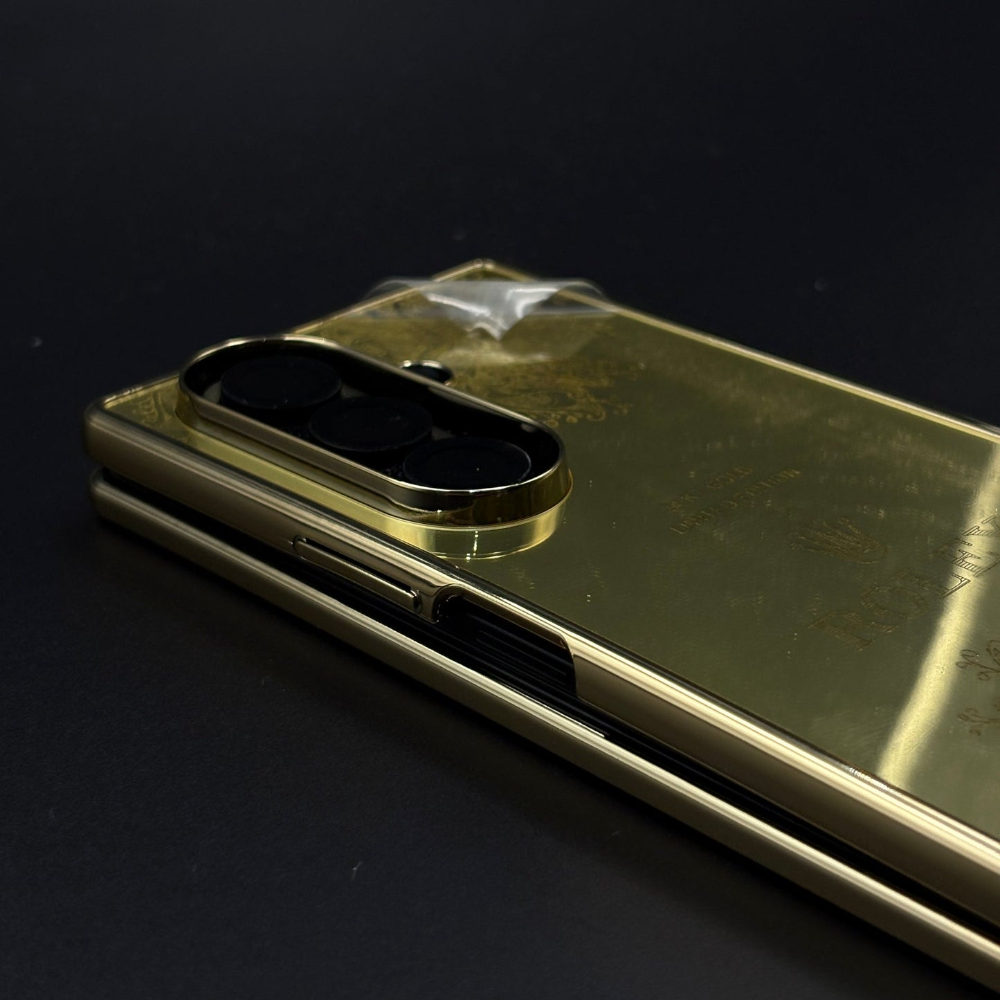 Handcrafted 24K Gold Plated Case for Samsung Galaxy Z Fold 7 | Luxury Limited Edition Cover