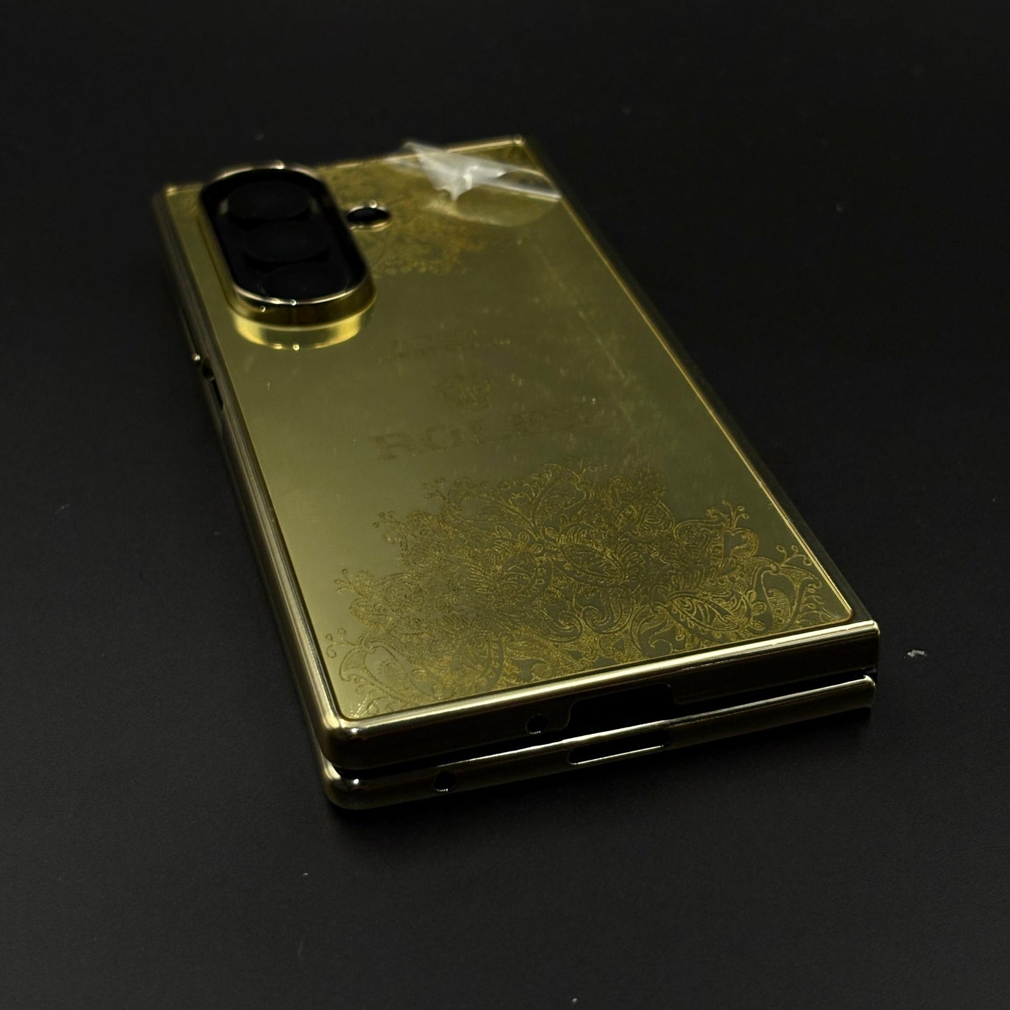 Handcrafted 24K Gold Plated Case for Samsung Galaxy Z Fold 7 | Luxury Limited Edition Cover