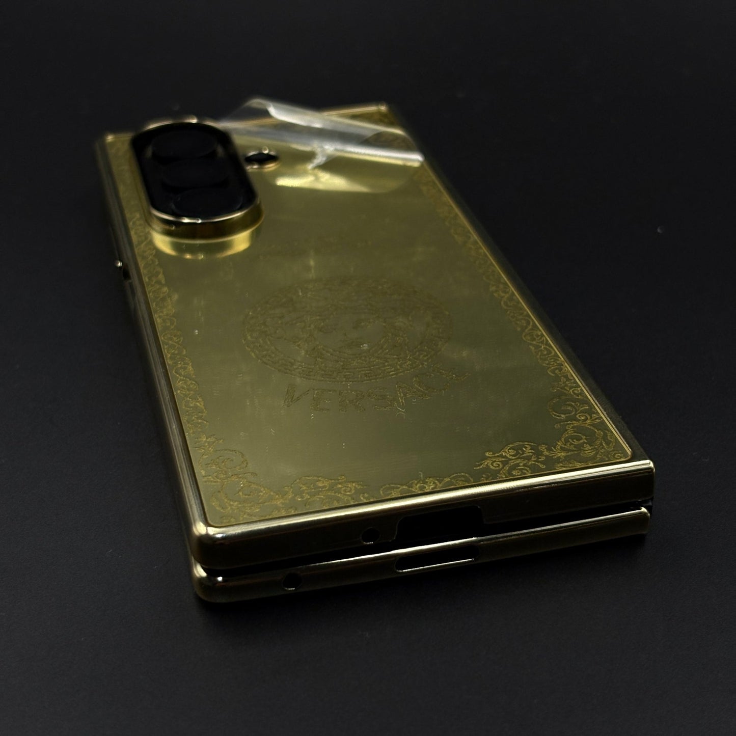 Handcrafted 24K Gold Plated Case for Samsung Galaxy Z Fold 7 | Luxury Limited Edition Cover