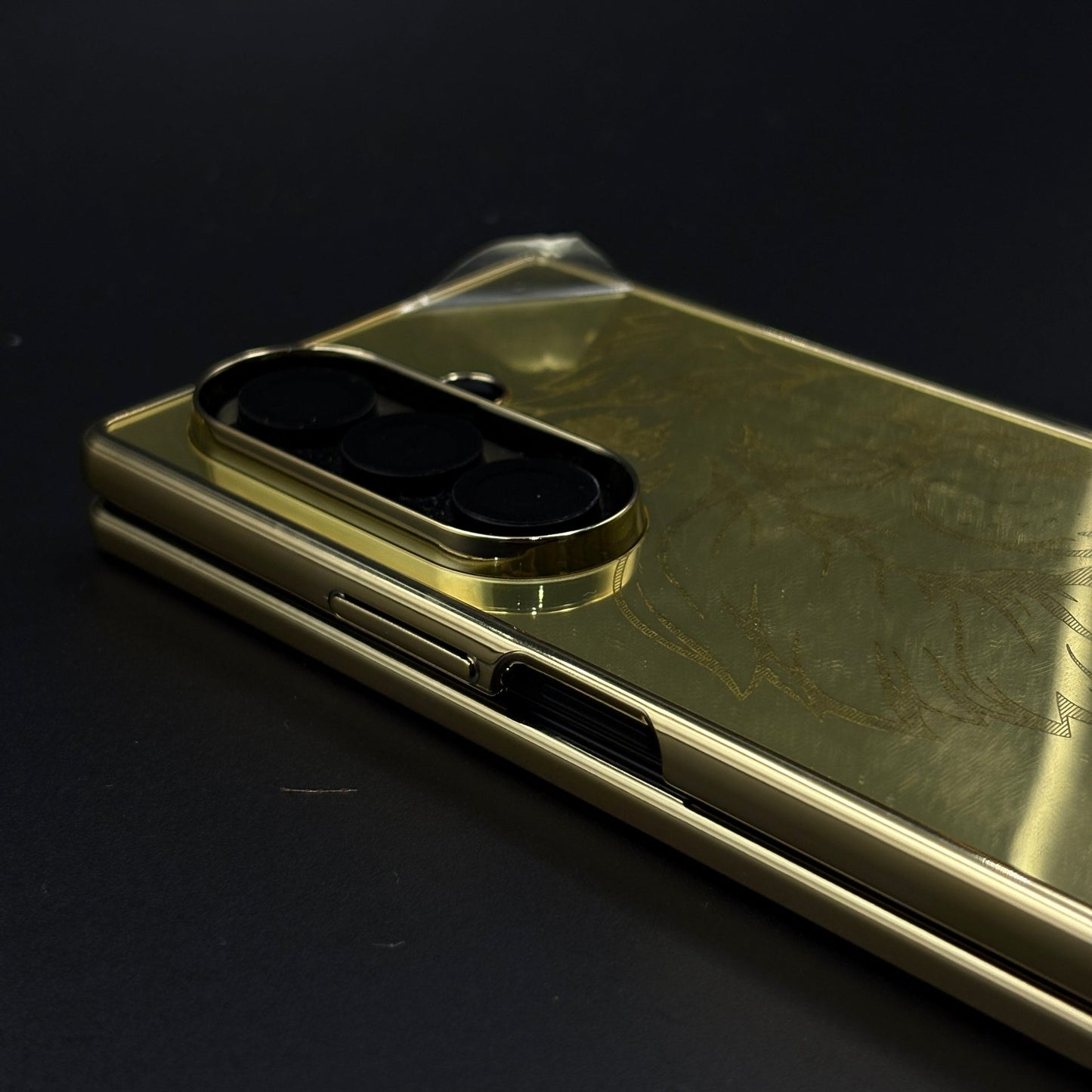 Handcrafted 24K Gold Plated Case for Samsung Galaxy Z Fold 7 | Luxury Limited Edition Cover