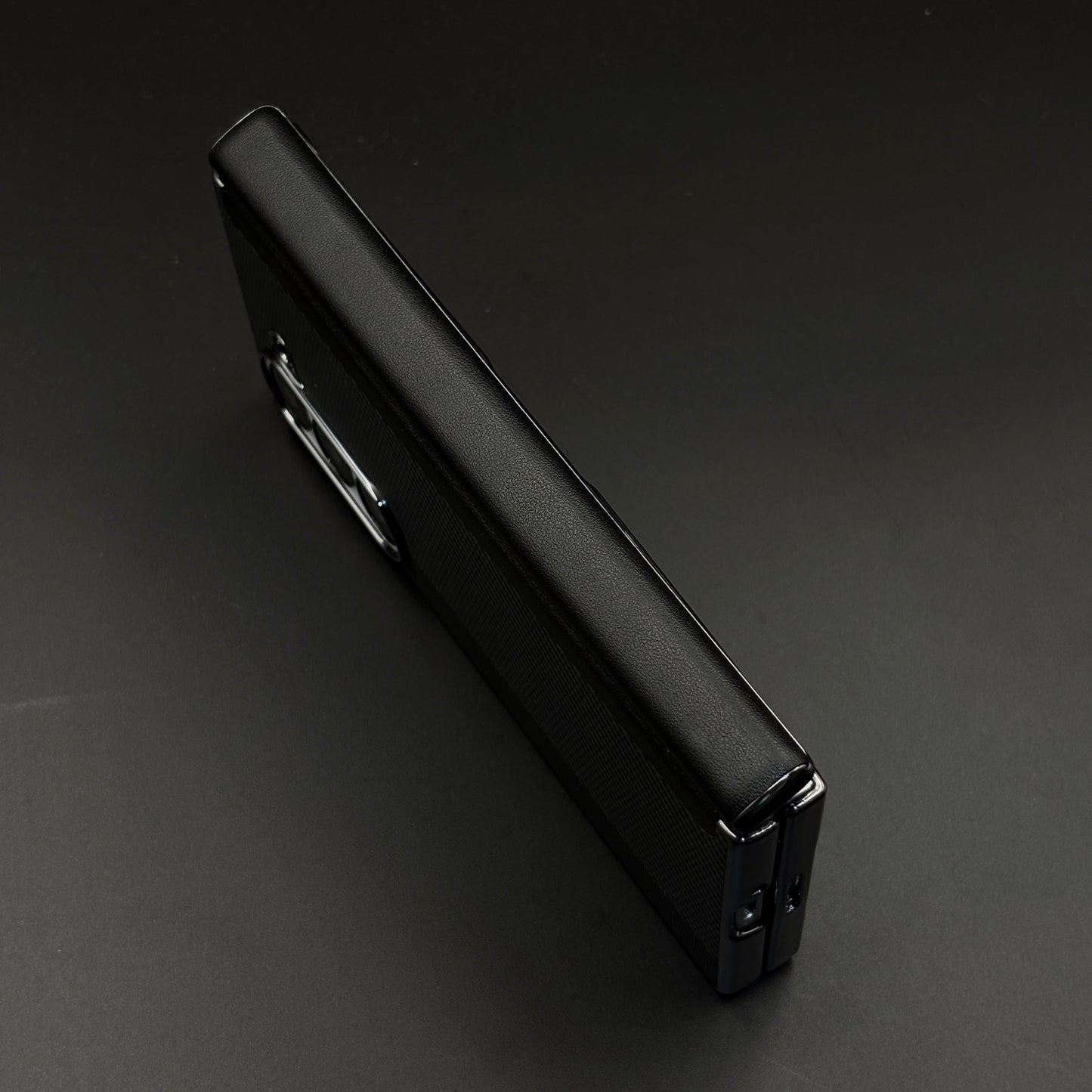 Dual Shade Carbon Fibre Case for Samsung Galaxy Z Fold 7 | Front Display & Hinge Guard | Luxury Edition