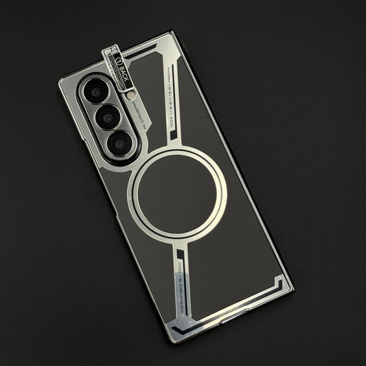 Samsung Galaxy Z Fold 6 Luxury Electroplated Magnetic Magsafe Case