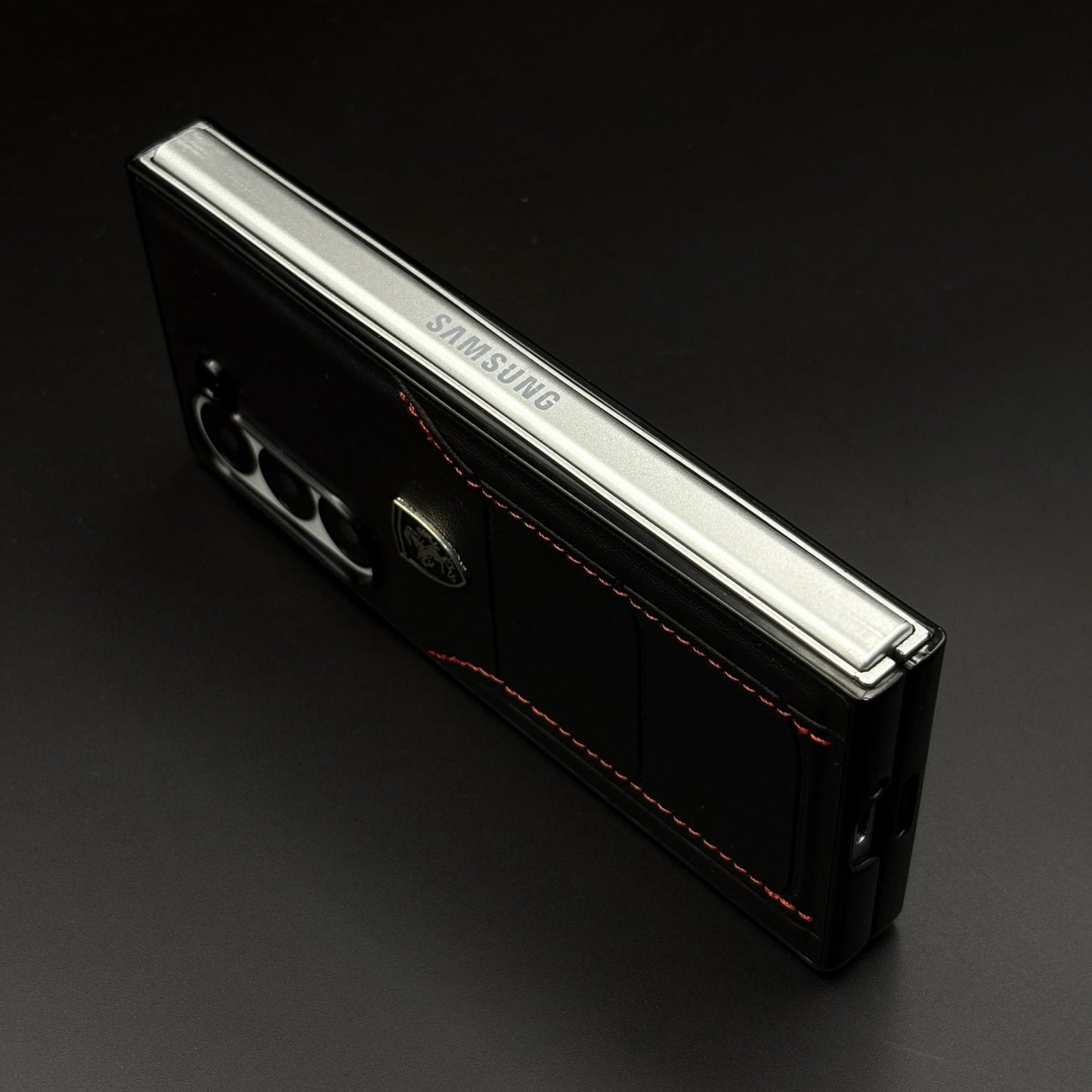FR Stitched PU Leather Case for Samsung Galaxy Z Fold 7 | Luxury Protective Edition