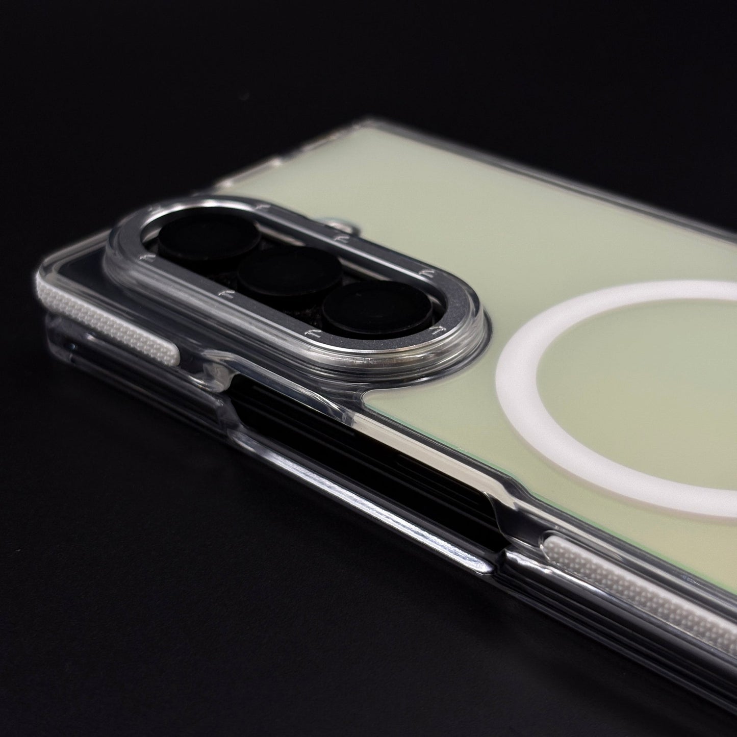 Iridescent MagSafe Case for Samsung Galaxy Z Fold 7 | Color Changing Magnetic Protective Cover