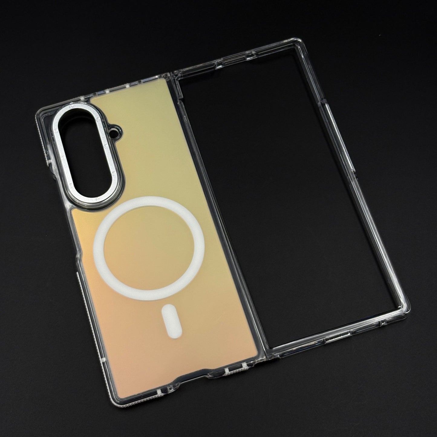 Iridescent MagSafe Case for Samsung Galaxy Z Fold 7 | Color Changing Magnetic Protective Cover