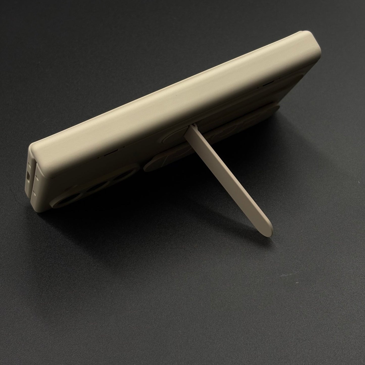Smooth Silk Feel Silicone Case with Kickstand & Wristband for Samsung Galaxy Z Fold 7 | Front Screen Protector