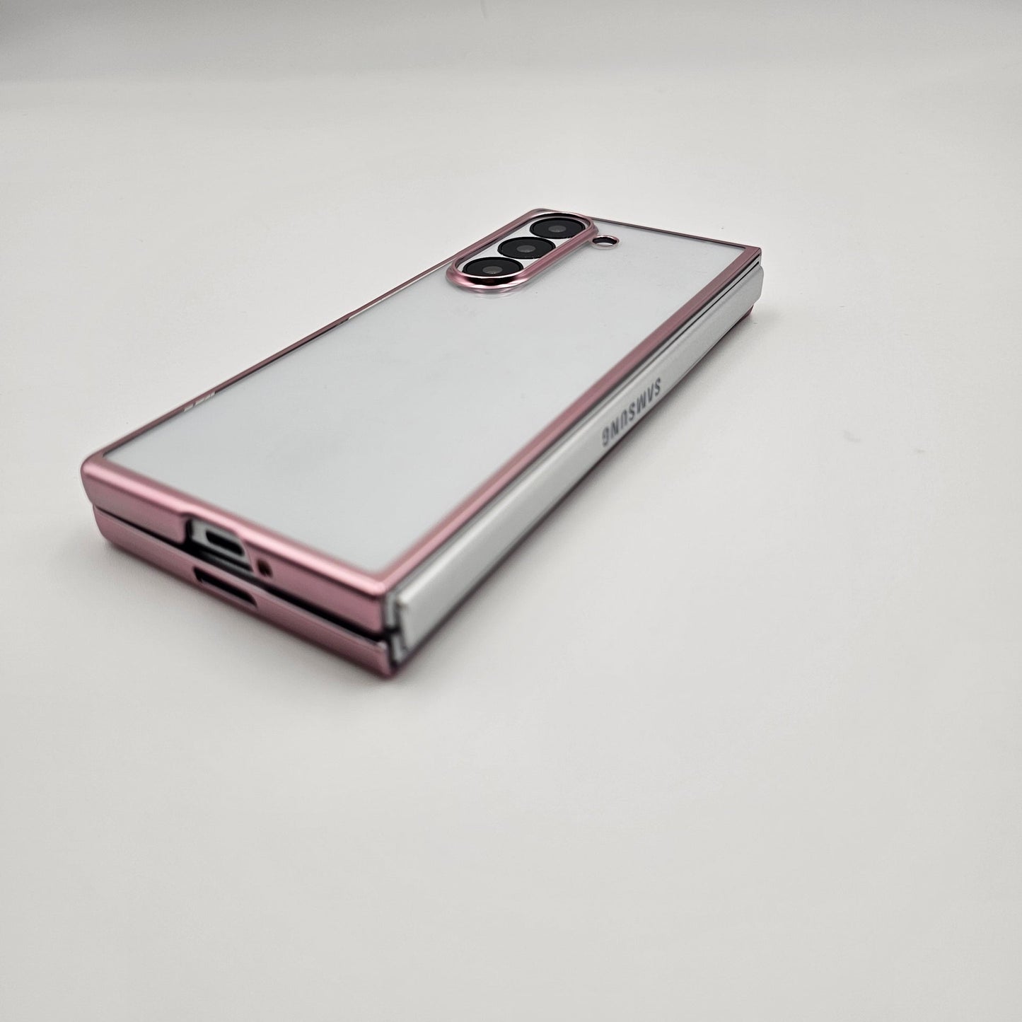 Transparent Case Non Yellow Chrome Case for Samsung Galaxy Z Fold 7