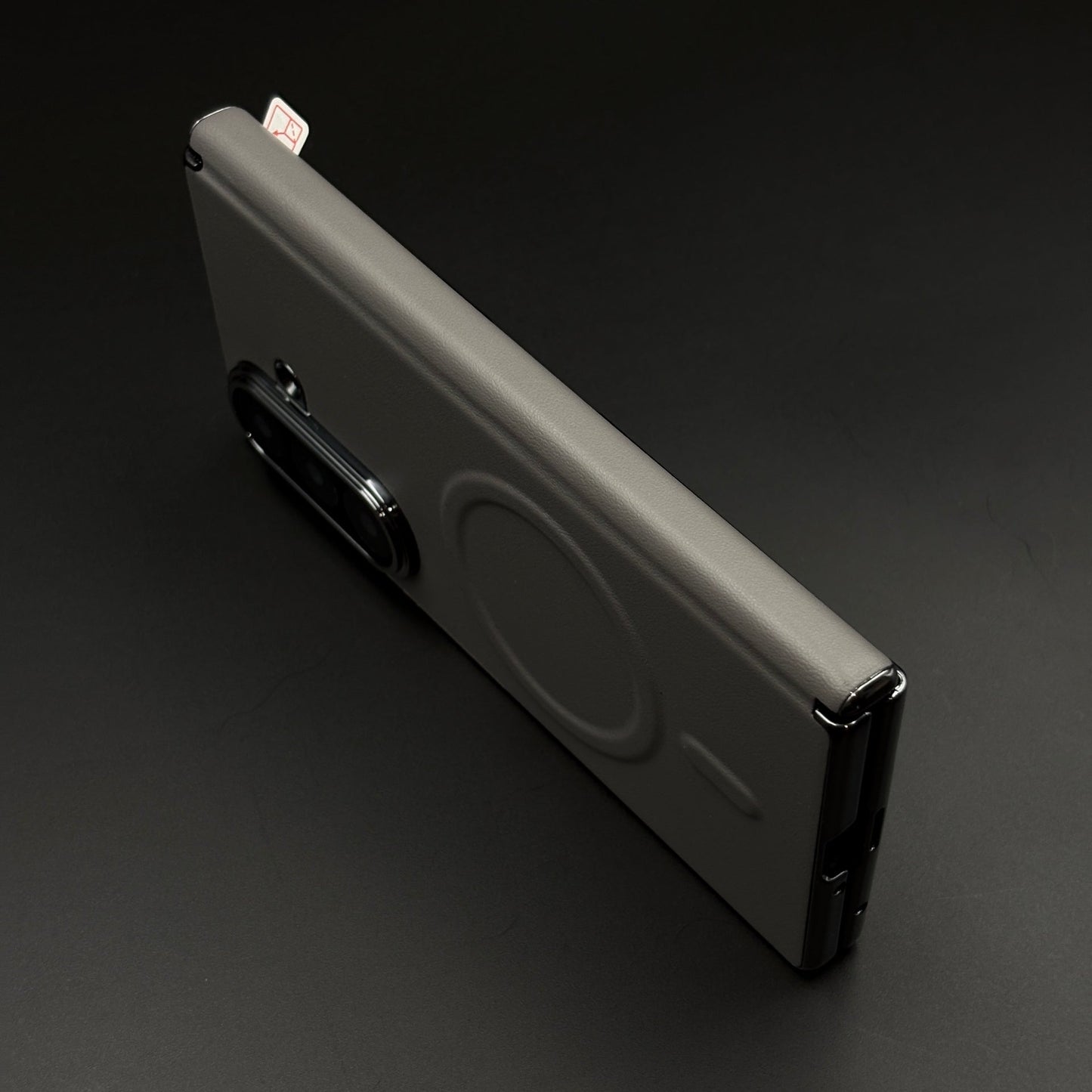 Leather MagSafe Case Hinge Protection for Samsung Galaxy Z Fold 7 | Front Screen Glass