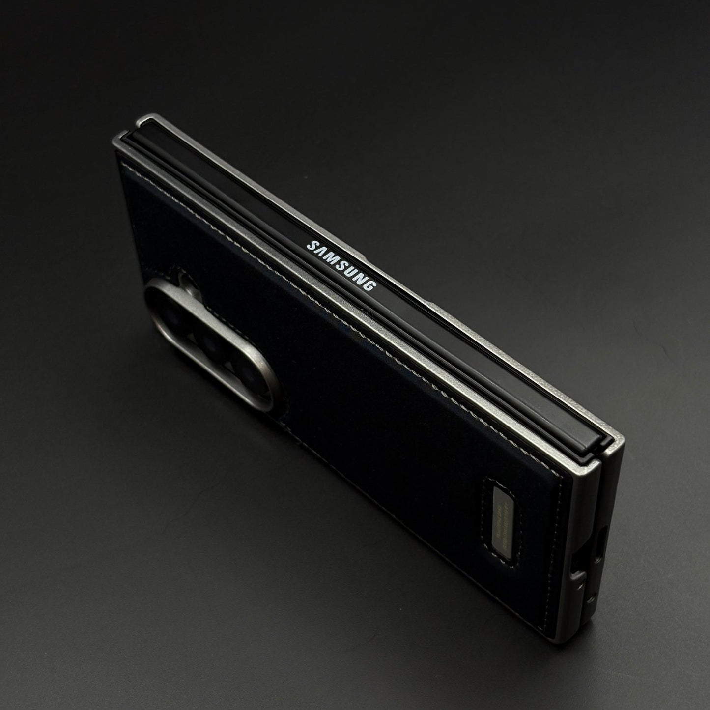 Stitch Leather Case Hidden MagSafe for Samsung Galaxy Z Fold 5