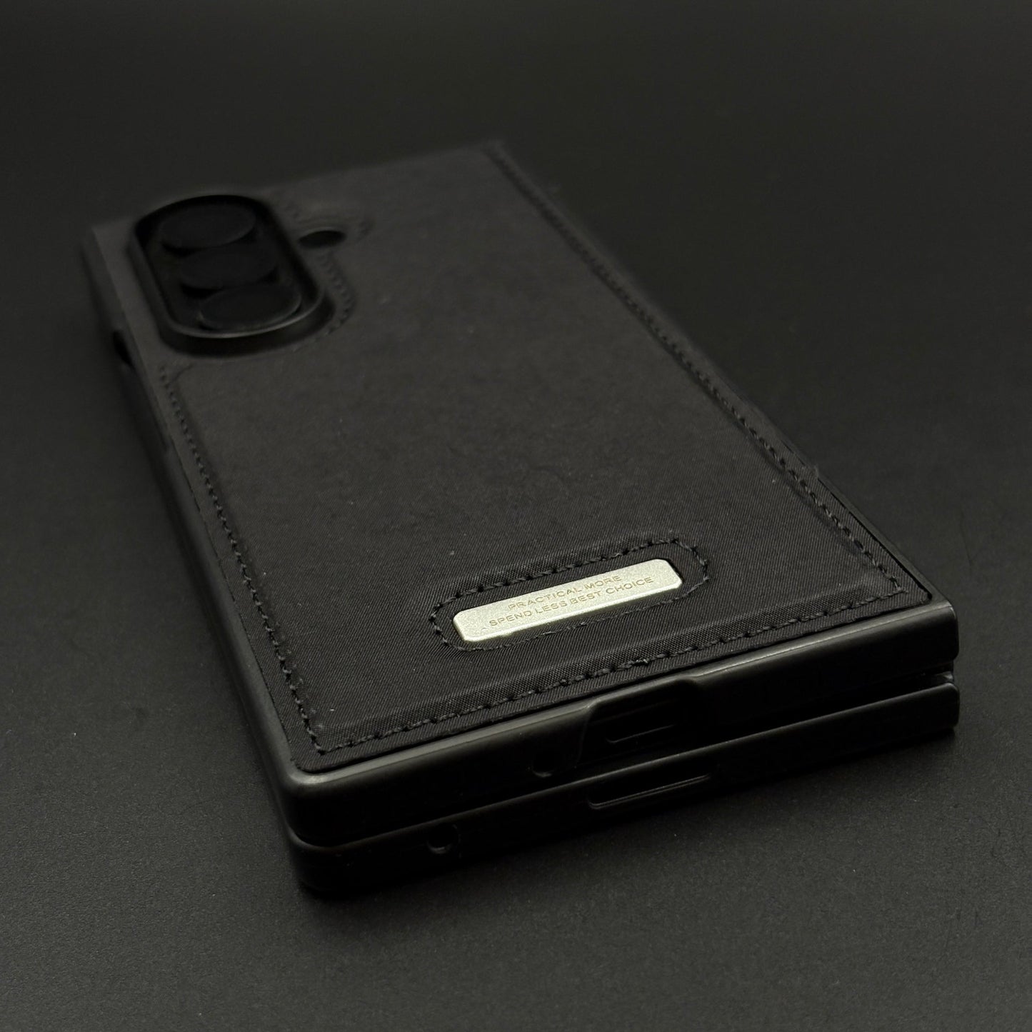 Stitch Leather Case Hidden MagSafe for Samsung Galaxy Z Fold 5