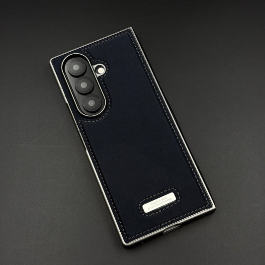 Stitch Leather Case Hidden MagSafe for Samsung Galaxy Z Fold 5