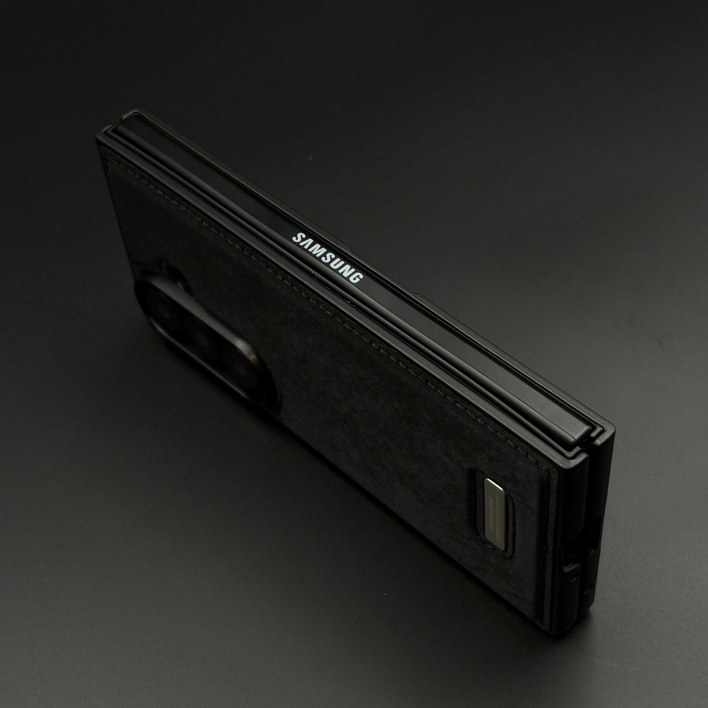 Stitch Leather Case Hidden MagSafe for Samsung Galaxy Z Fold 5
