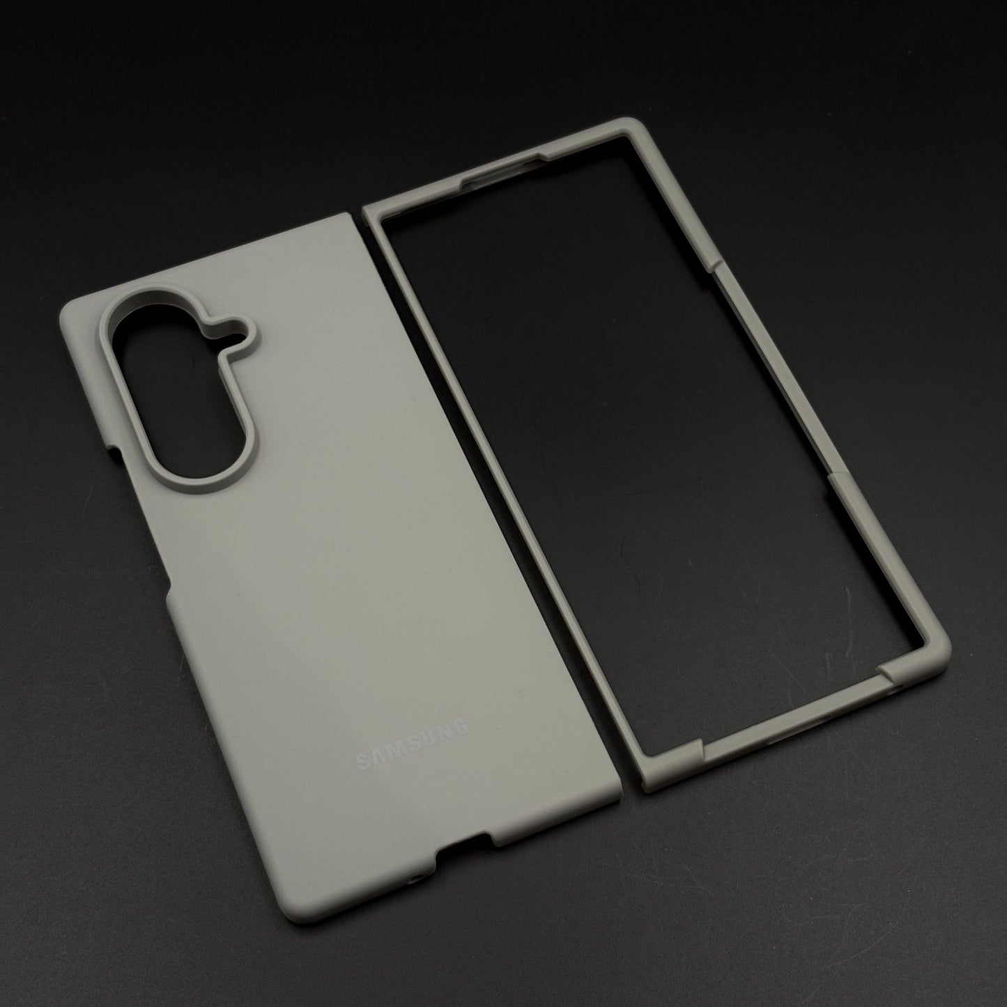 Silicone Phone Case Cover with Silk Feel for Samsung Galaxy Z Fold 7 | Velvet Inner Lining