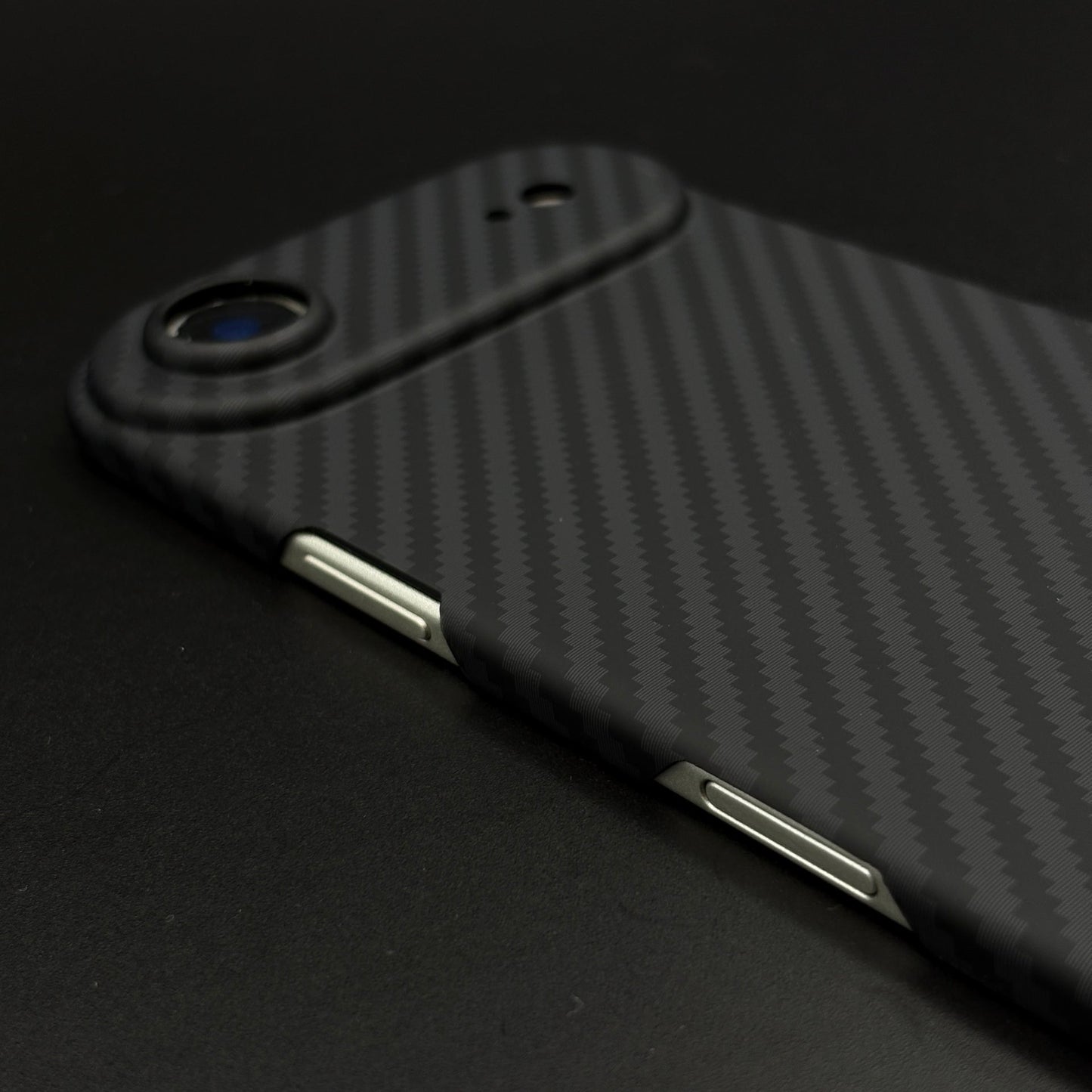 Ultra Slim Carbon Fibre MagSafe Phone Case Cover for iPhone 17 Air | Lens Protector Edition