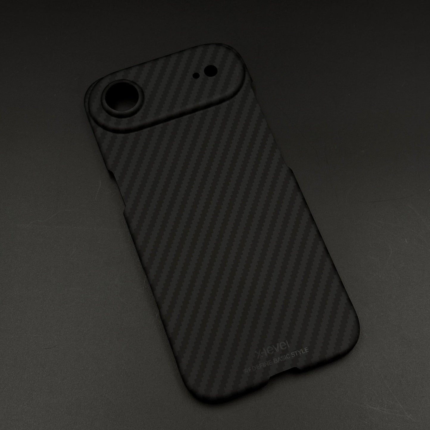 Ultra Slim Carbon Fibre MagSafe Phone Case Cover for iPhone 17 Air | Lens Protector Edition