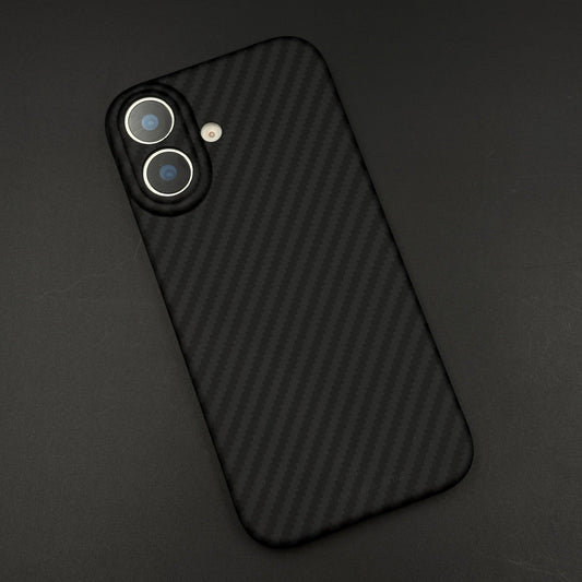 Ultra Slim Carbon Fibre MagSafe Phone Case Cover for iPhone 17 | Lens Protector Edition