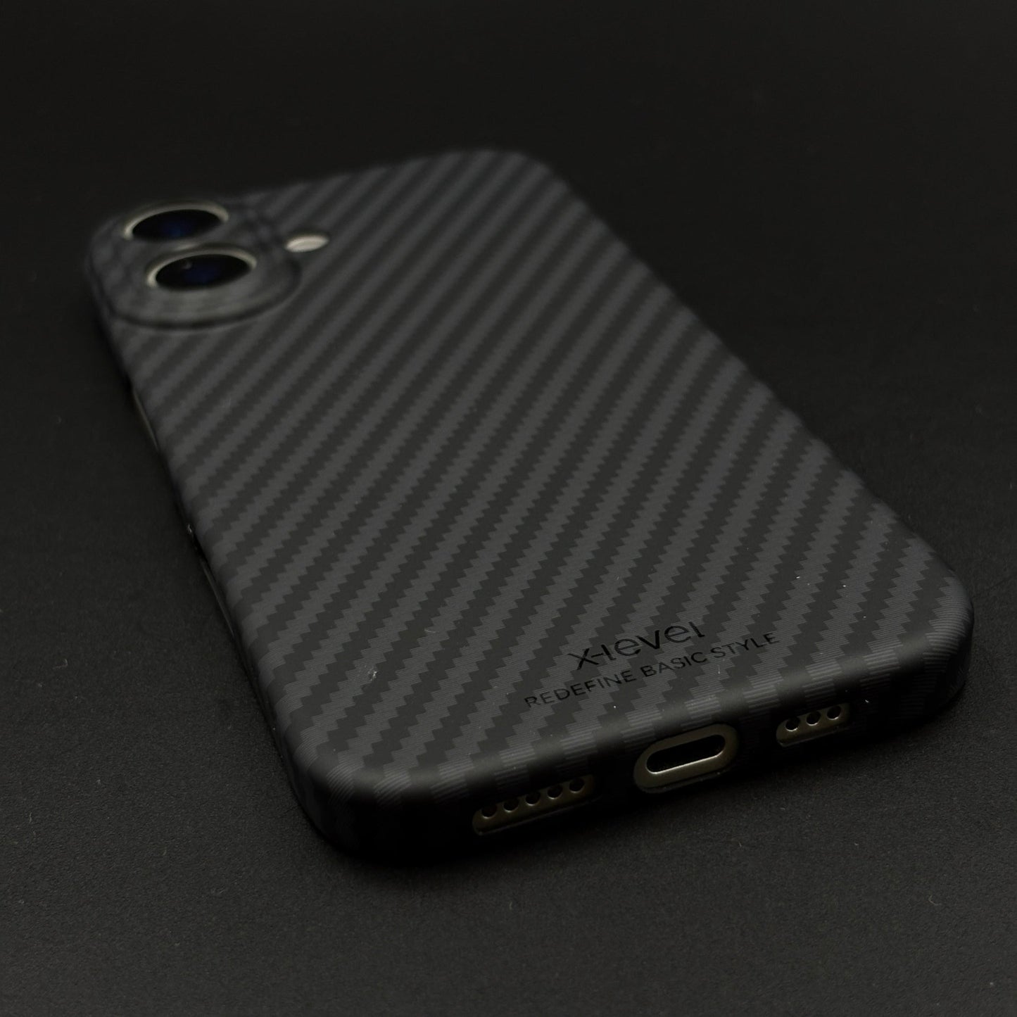 Ultra Slim Carbon Fibre MagSafe Phone Case Cover for iPhone 17 | Lens Protector Edition