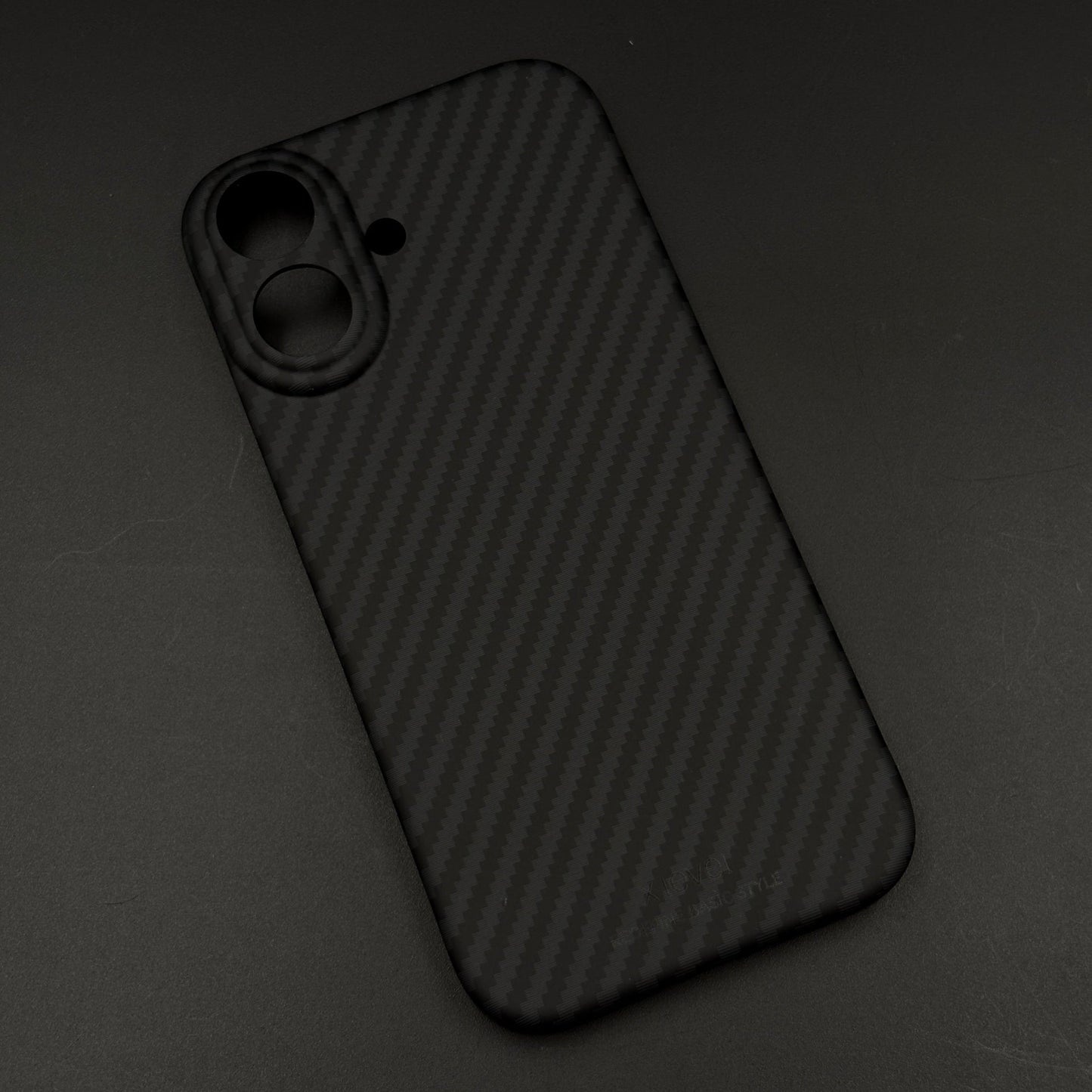 Ultra Slim Carbon Fibre MagSafe Phone Case Cover for iPhone 17 | Lens Protector Edition