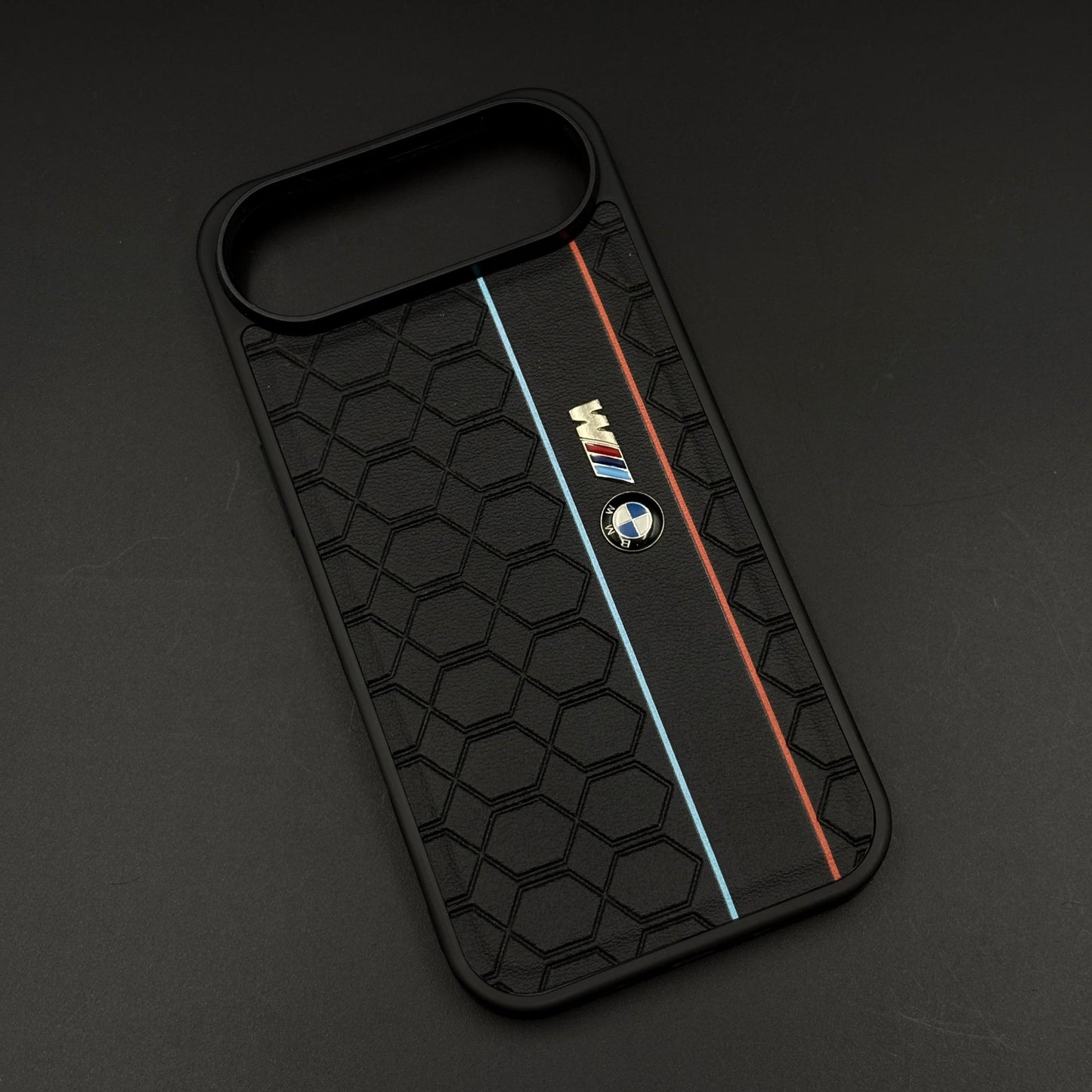 Performance M Sport Honeycomb Phone Case Cover for iPhone 17 Air | Racing Stripe Edition