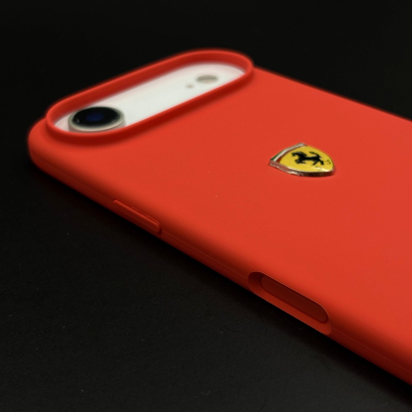 FR Edition Smooth Silk Feel Silicone Phone Case Cover for iPhone 17 Air | Sporty Luxury Finish